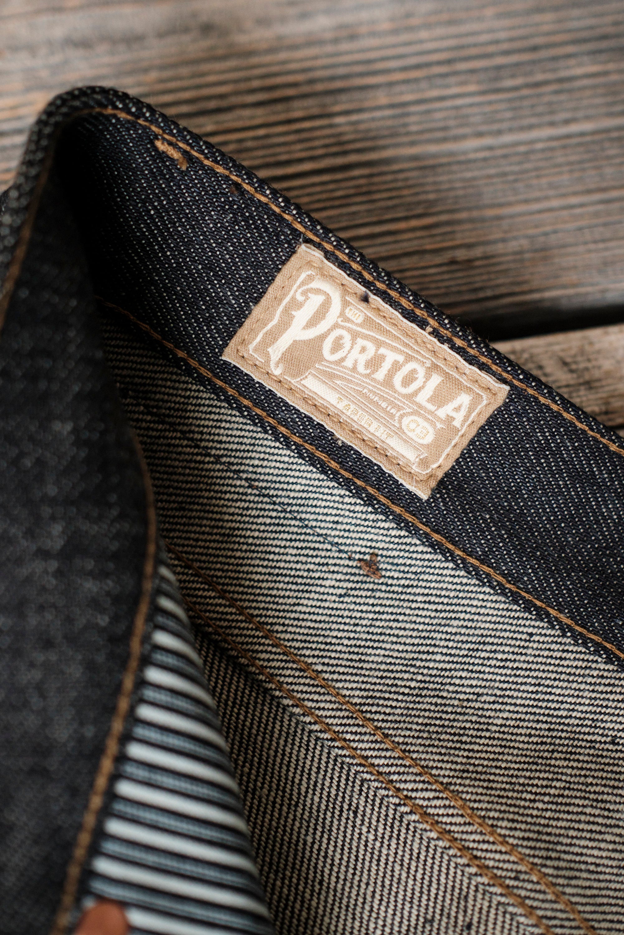 Portola Classic Taper 20 Ounce Indigo Denim