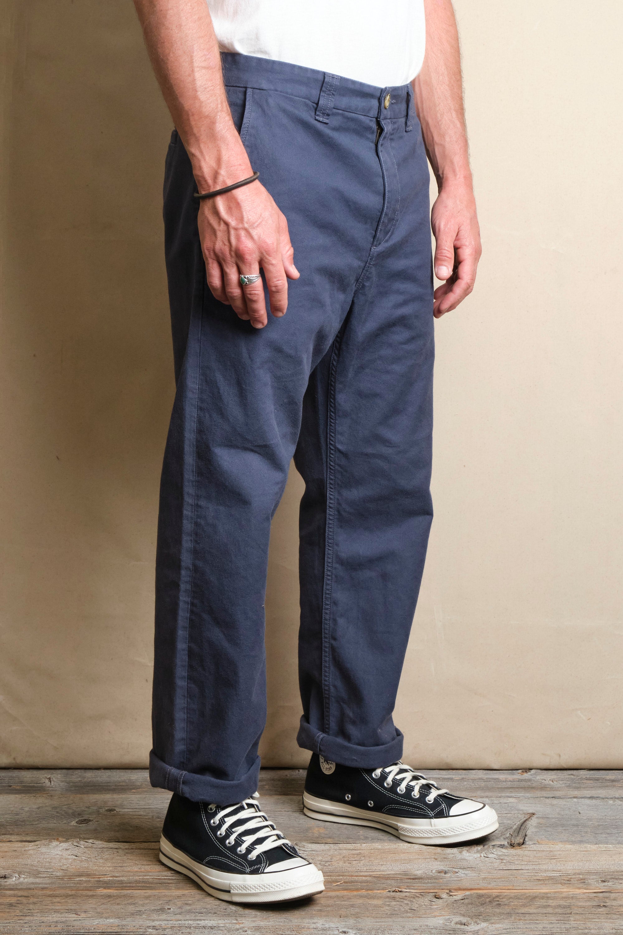 Deck Pant <span> Navy </span>