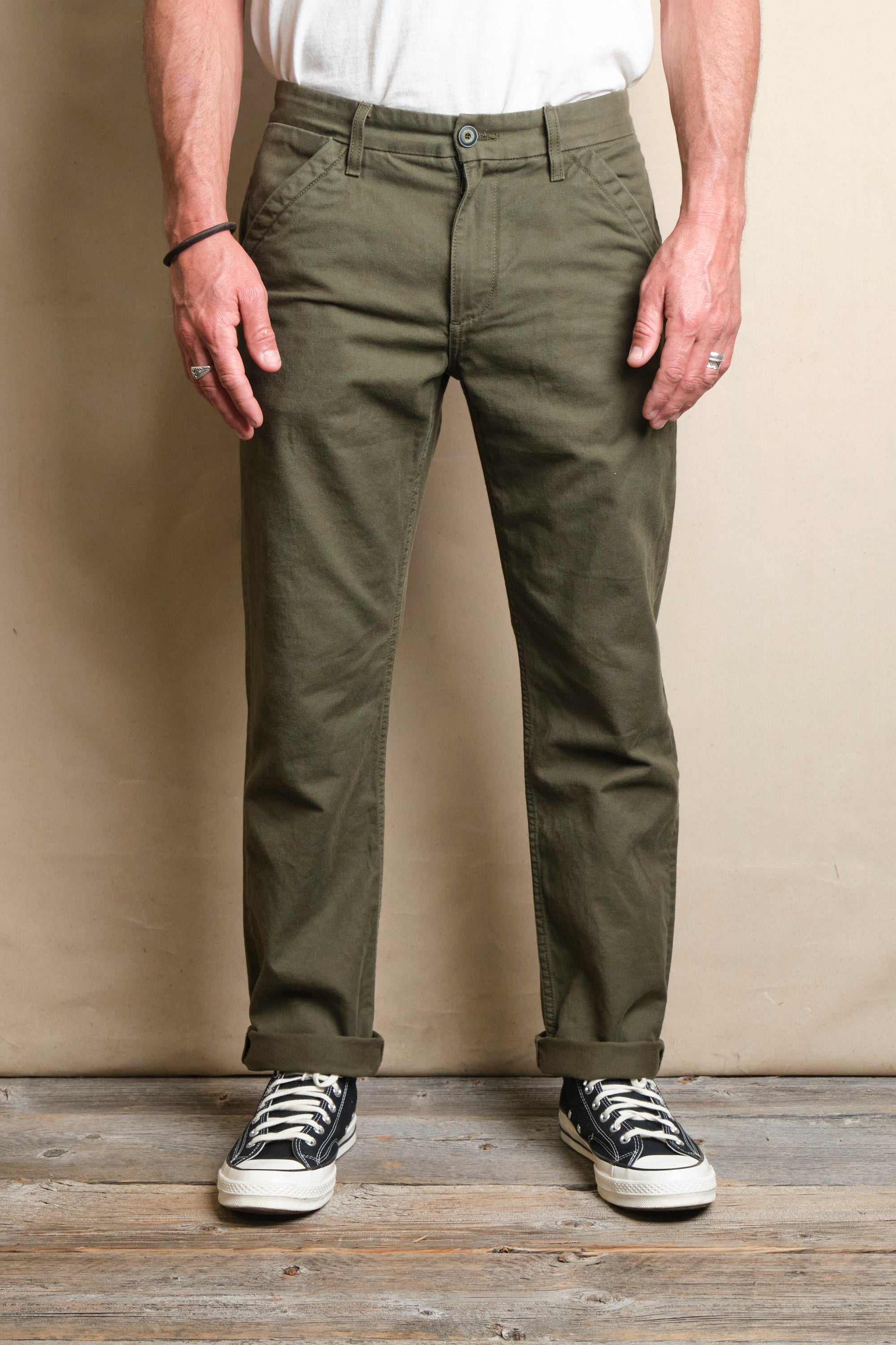 Workers Chino Slim Fit <span> Olive</span>