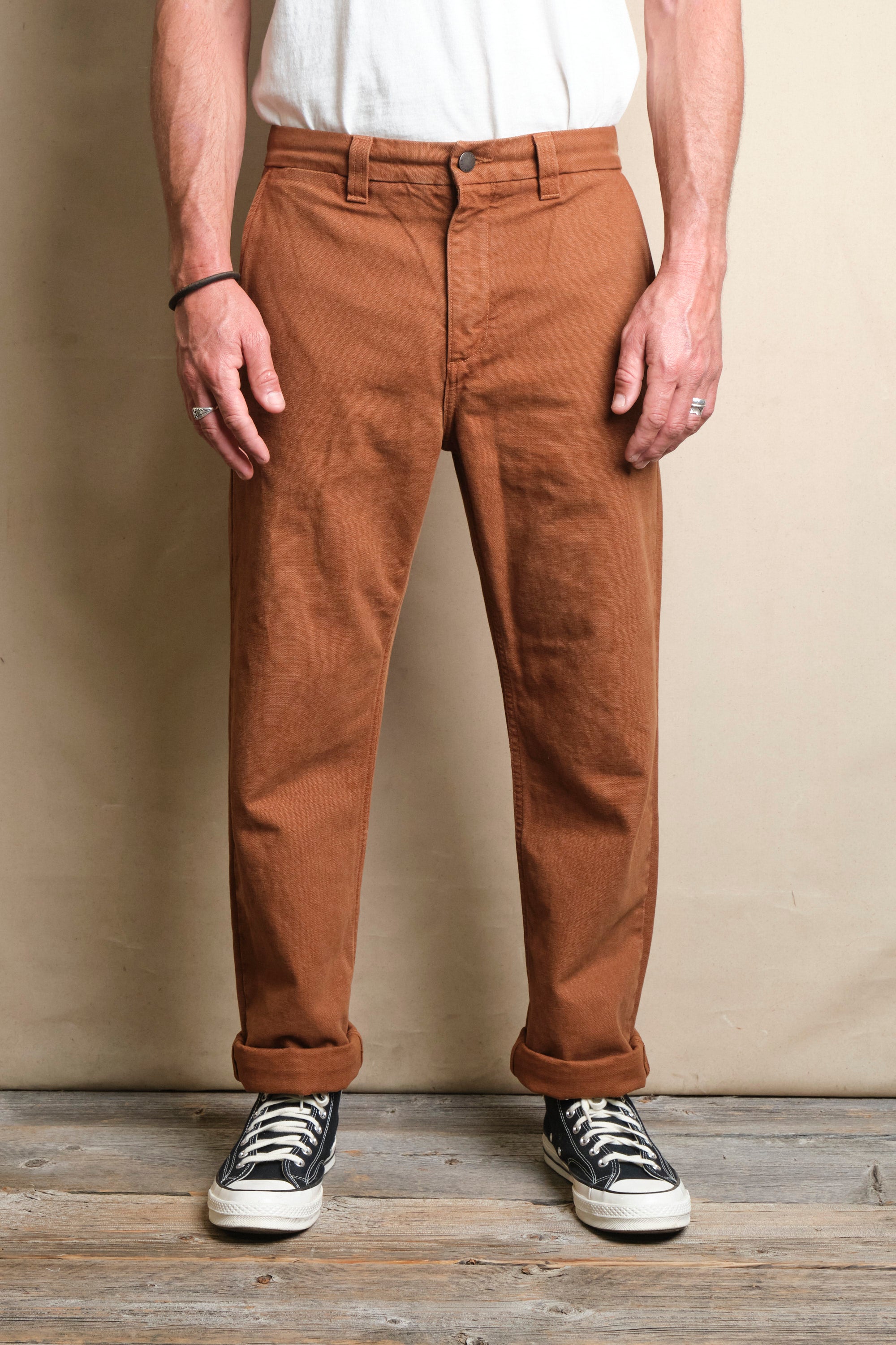 Deck Pant 14 Ounce Slub Rust