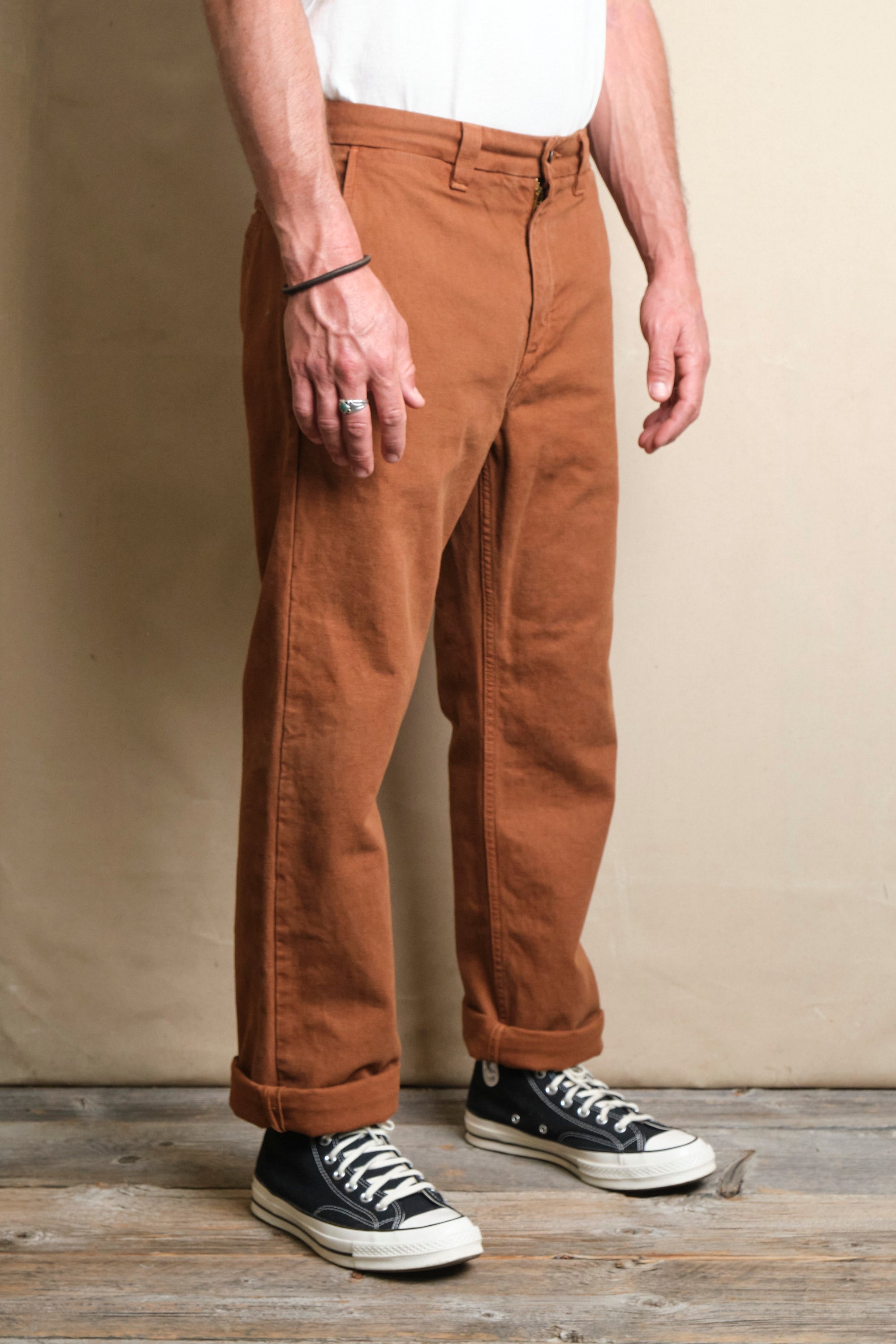 Deck Pant 14 Ounce Slub Rust