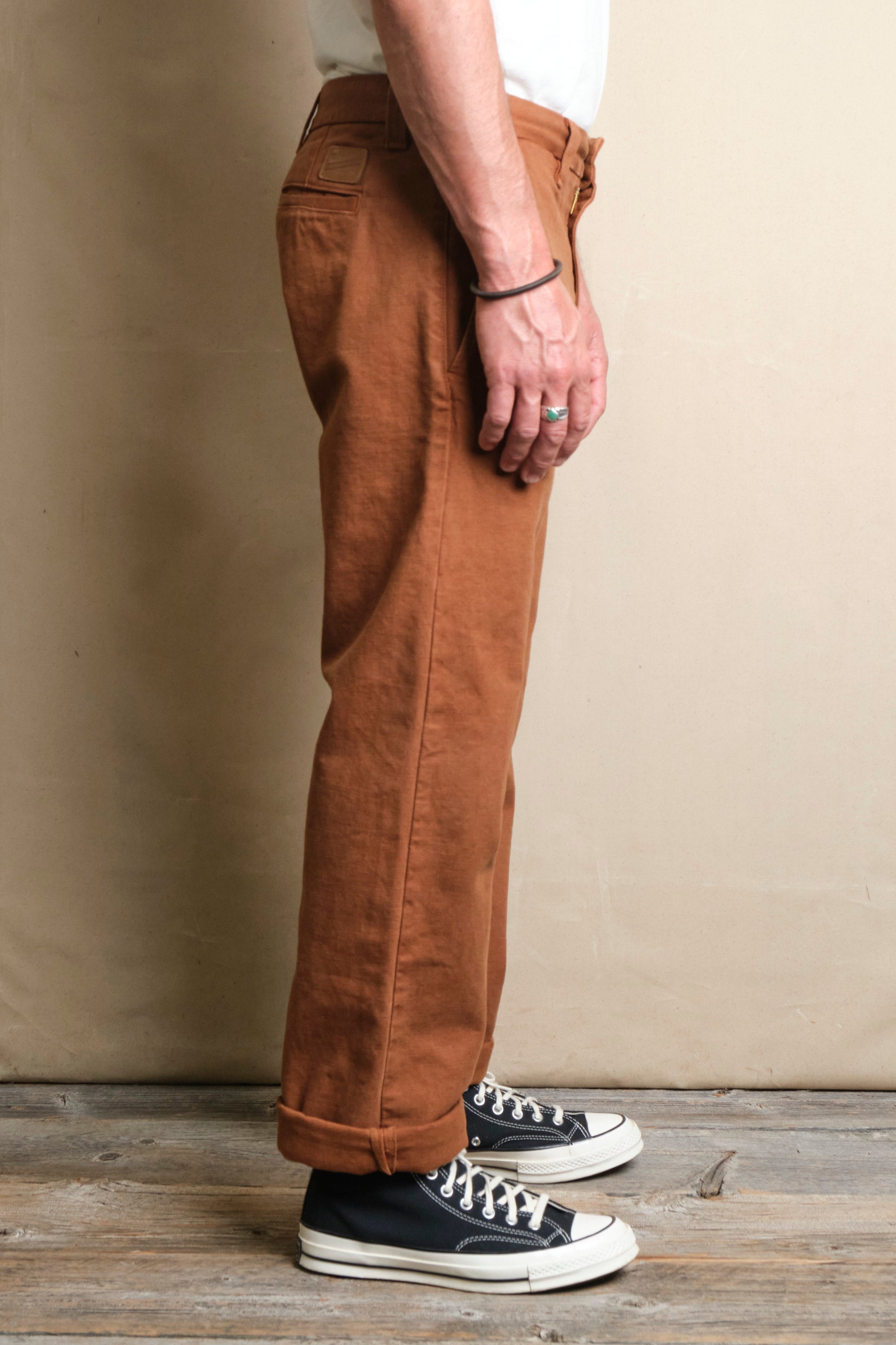 Deck Pant 14 Ounce Slub Rust