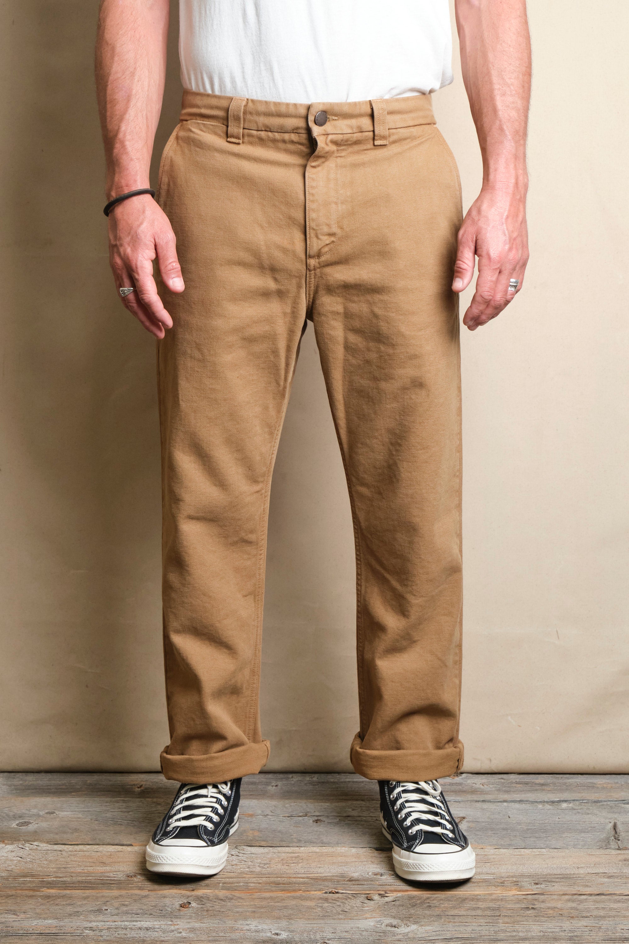 Deck Pant 14 Ounce Slub Tan