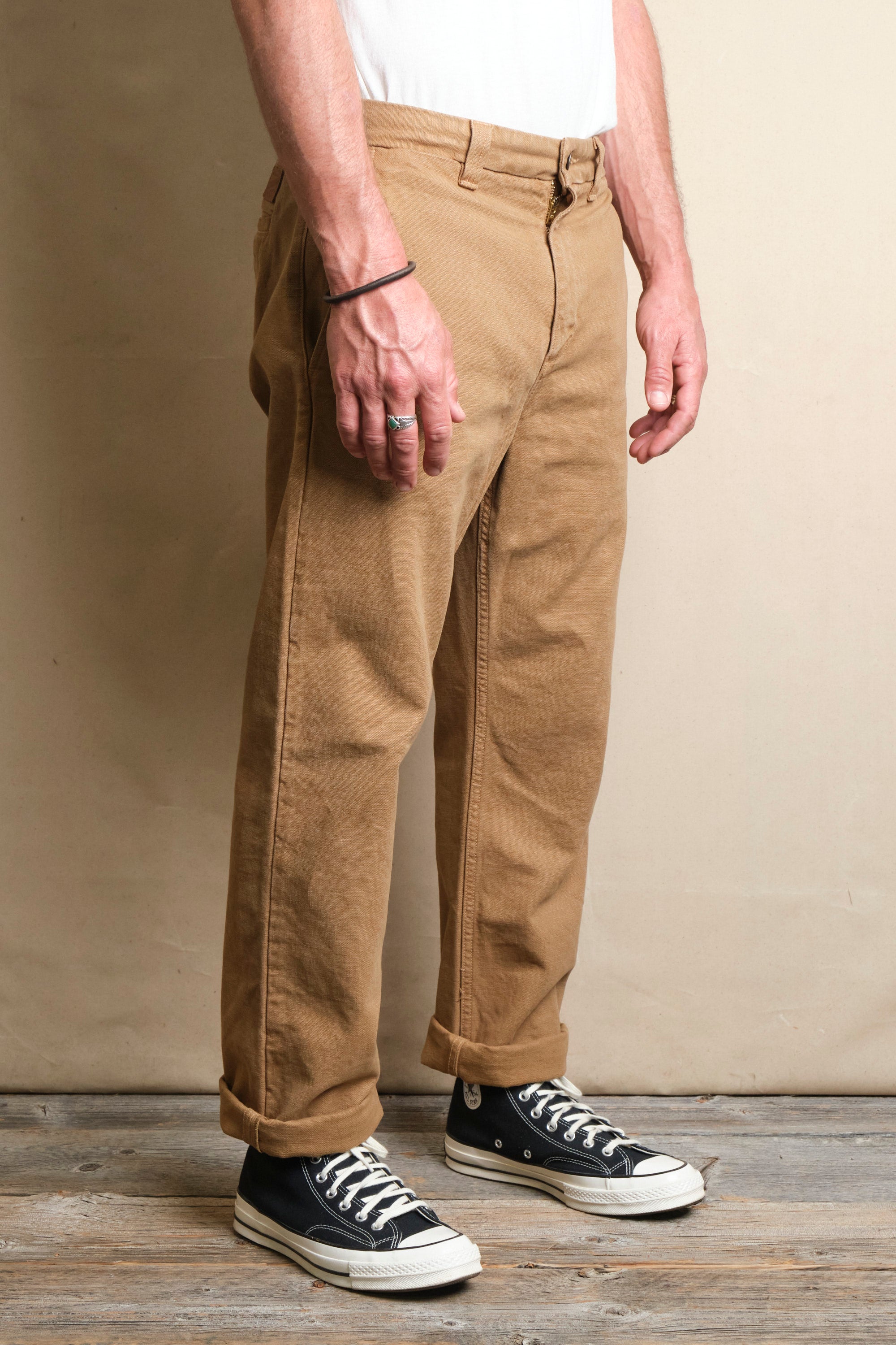 Deck Pant 14 Ounce Slub Tan