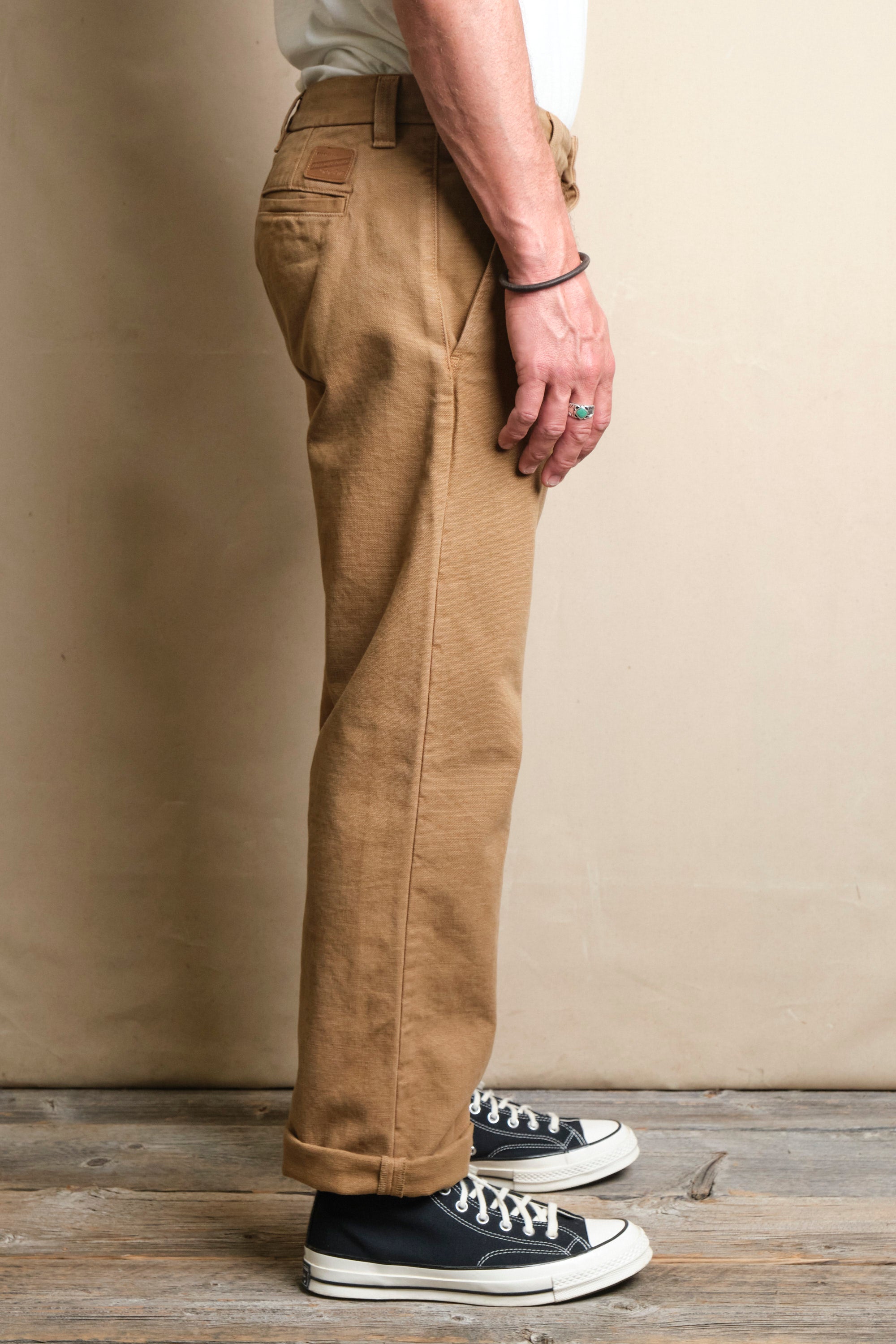 Deck Pant 14 Ounce Slub Tan