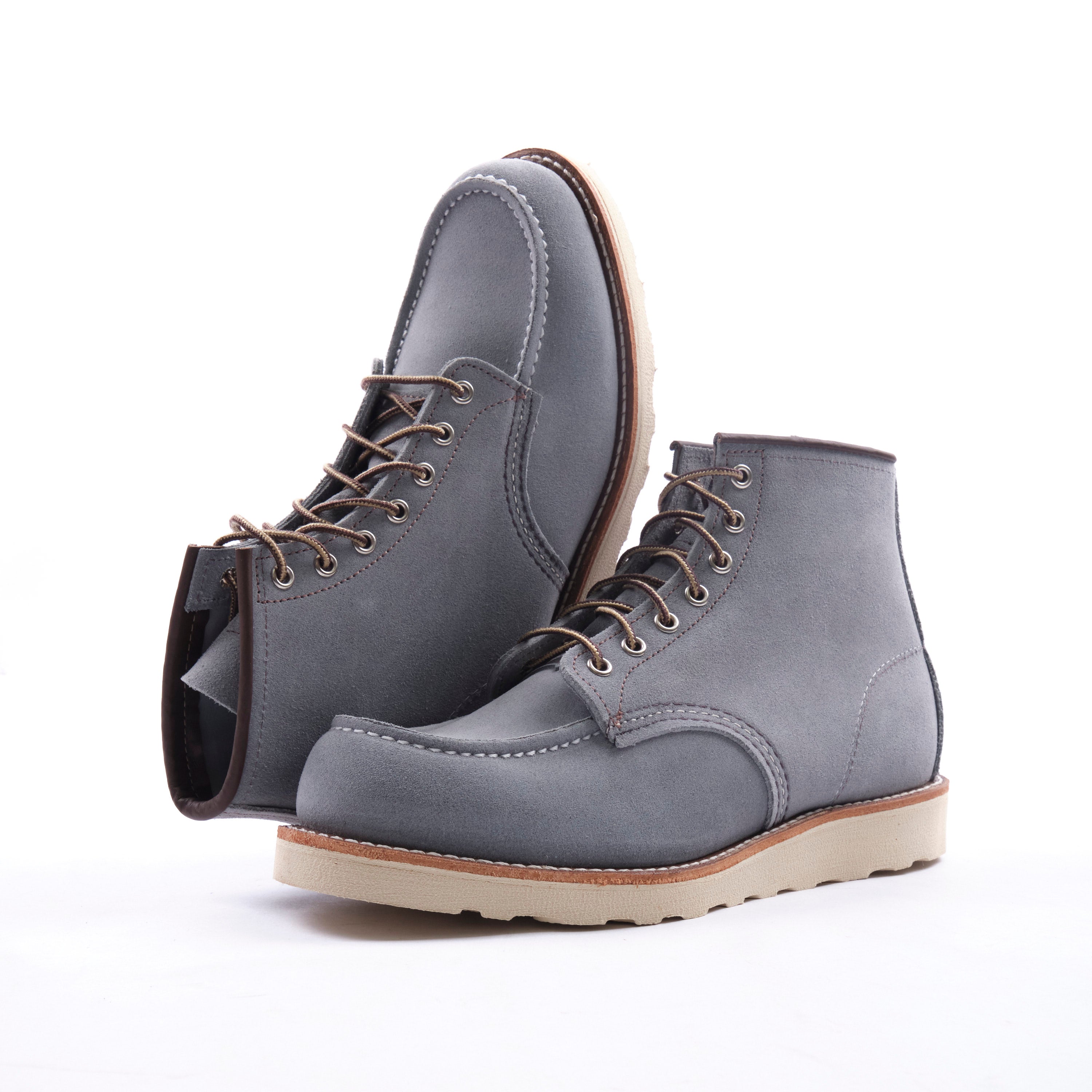 Red Wing Heritage 6" Classic Moc Toe - Dusty Blue 8800