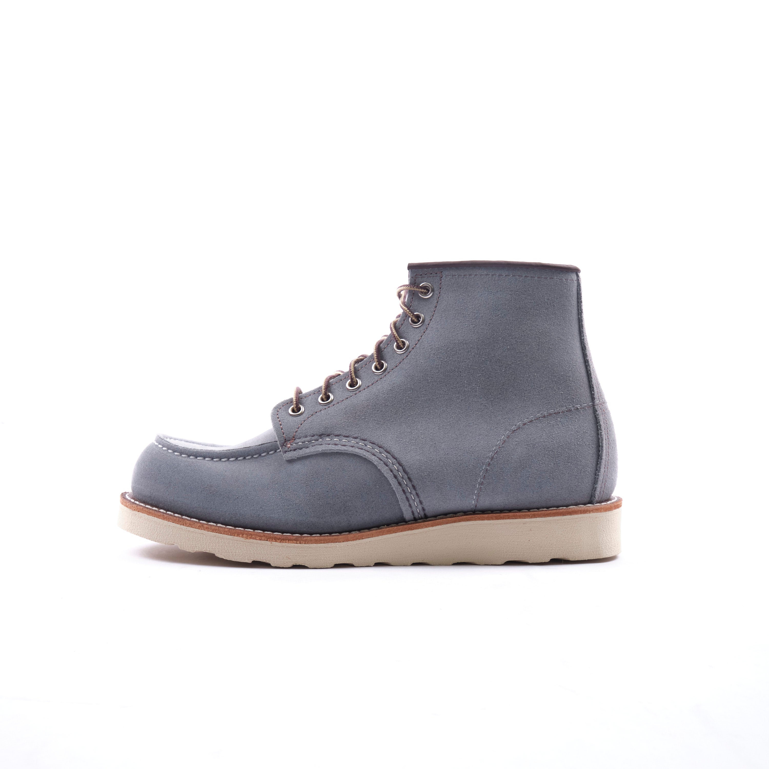 Red Wing Heritage 6" Classic Moc Toe - Dusty Blue 8800