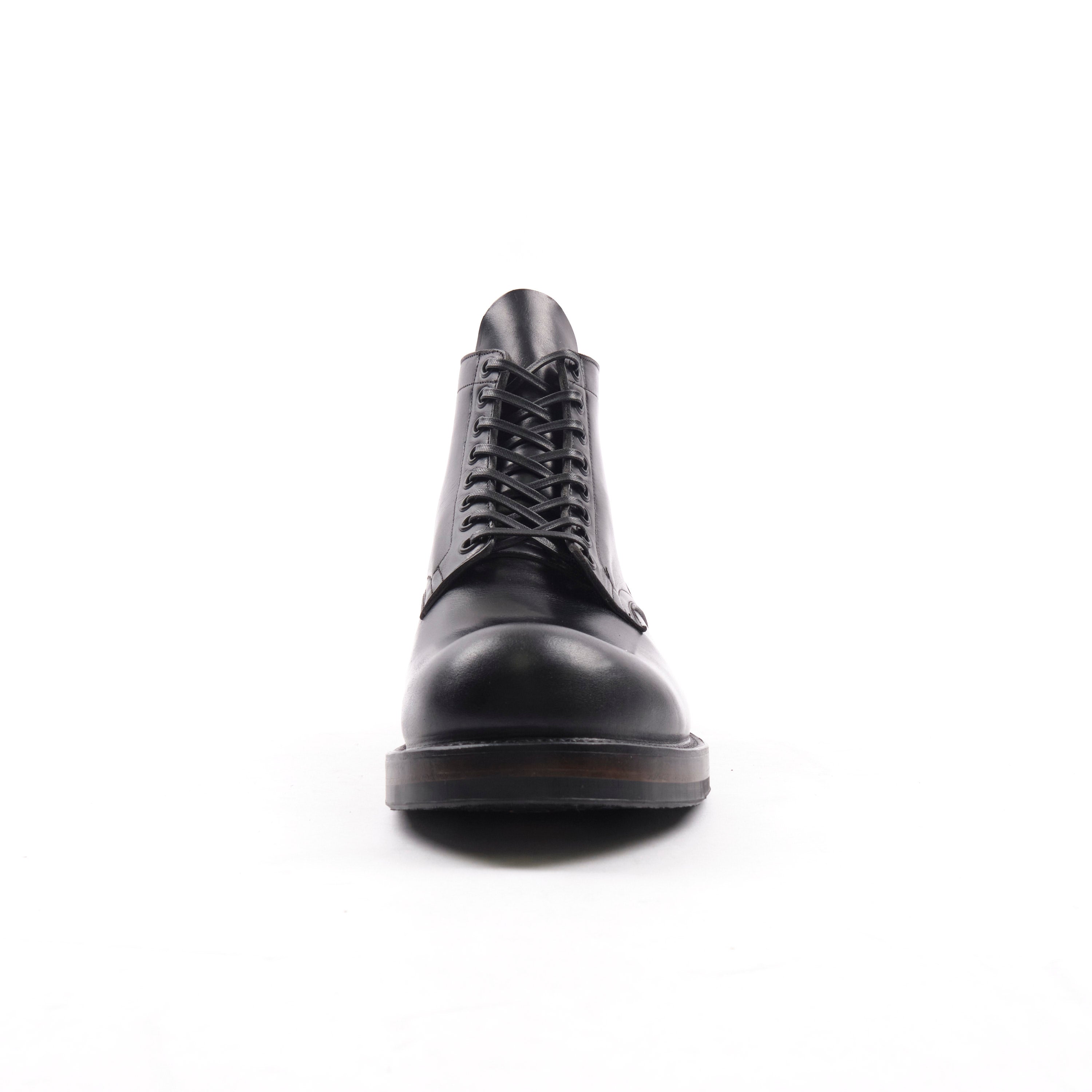 FREENOTE CLOTH X VIBERG SERVICE BOOT - HORWEEN BLACK STRUCK THROUGH CHROMEXCEL