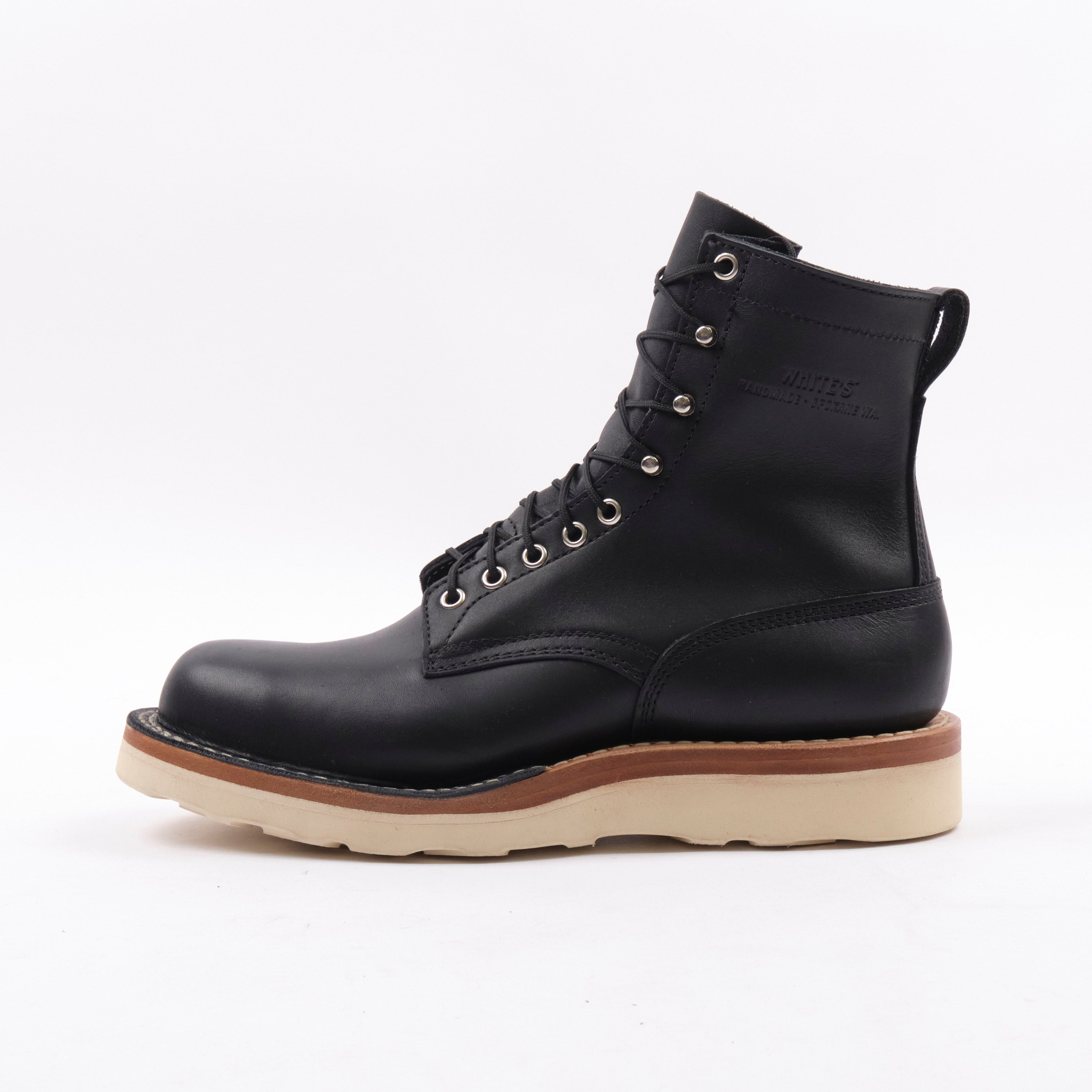 FREENOTE CLOTH X WHITE'S BOOTS - CENTENNIAL 8" - SEIDEL BLACK OIL TAN