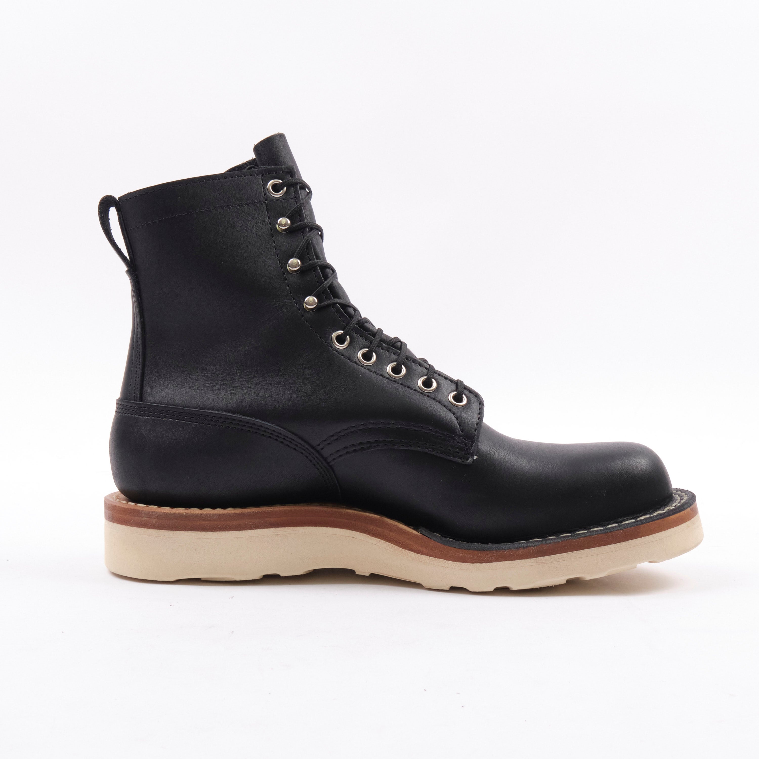 FREENOTE CLOTH X WHITE'S BOOTS - CENTENNIAL 8" - SEIDEL BLACK OIL TAN