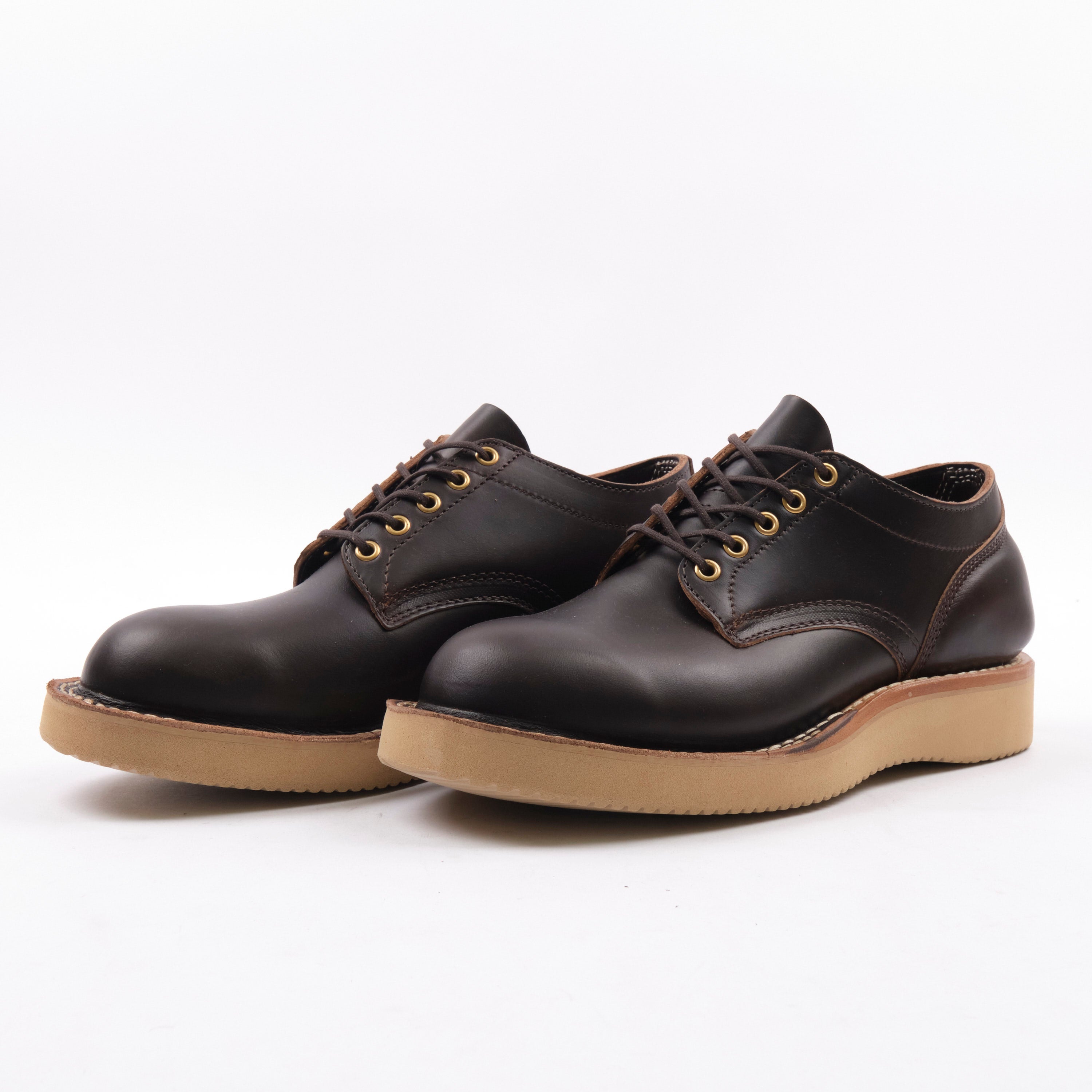 FREENOTE CLOTH X WHITE'S BOOTS - RAINIER OXFORD - HORWEEN BROWN HORSEHIDE