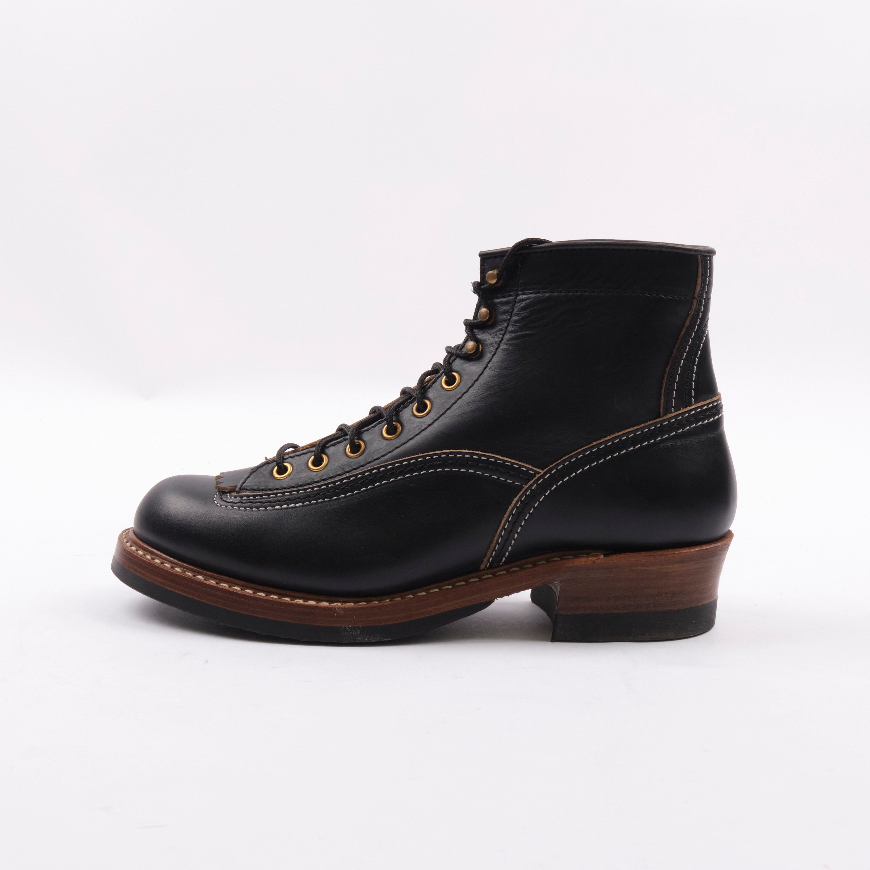 John Lofgren Donkey Puncher Boots Horween Chromexcel Black