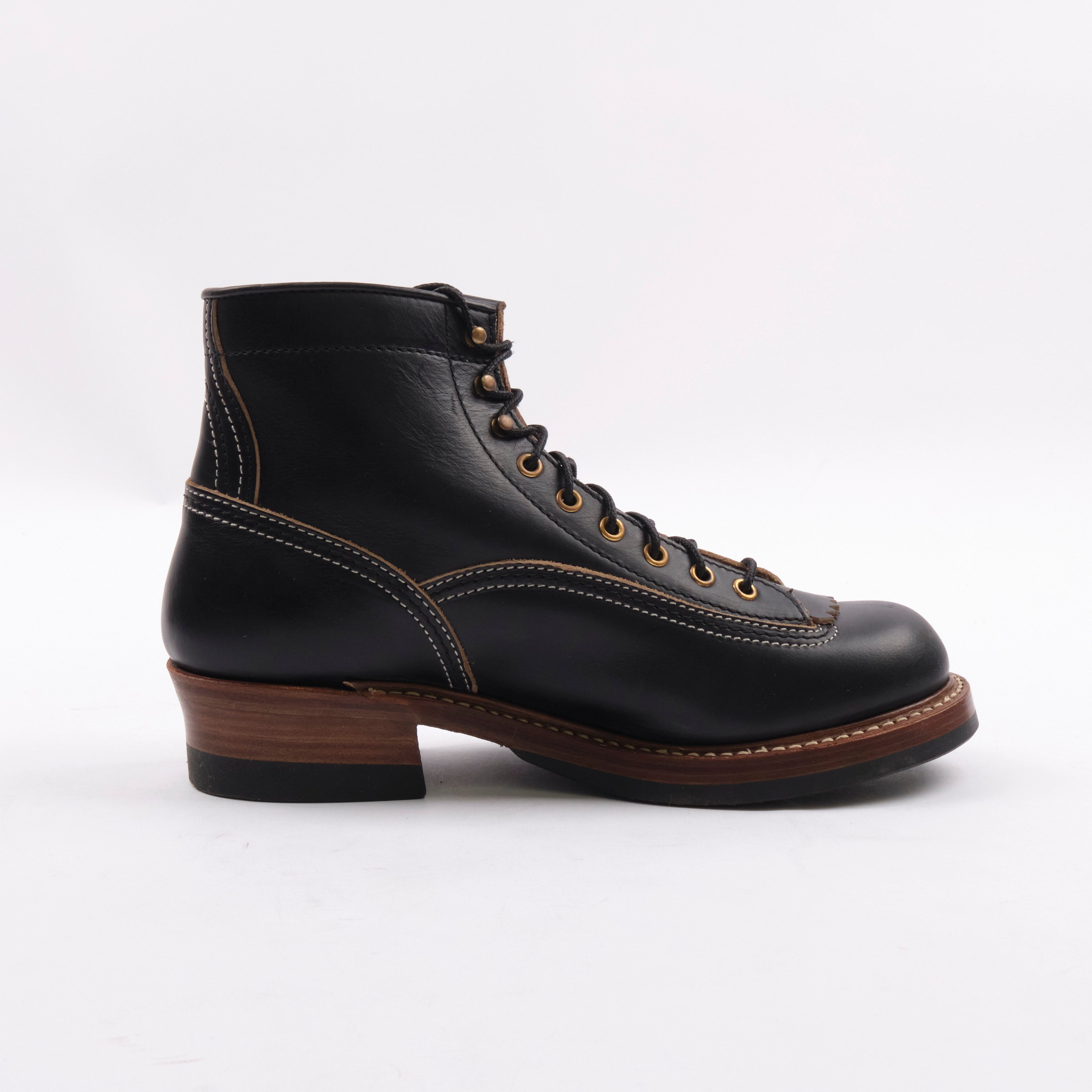 John Lofgren Donkey Puncher Boots Horween Chromexcel Black