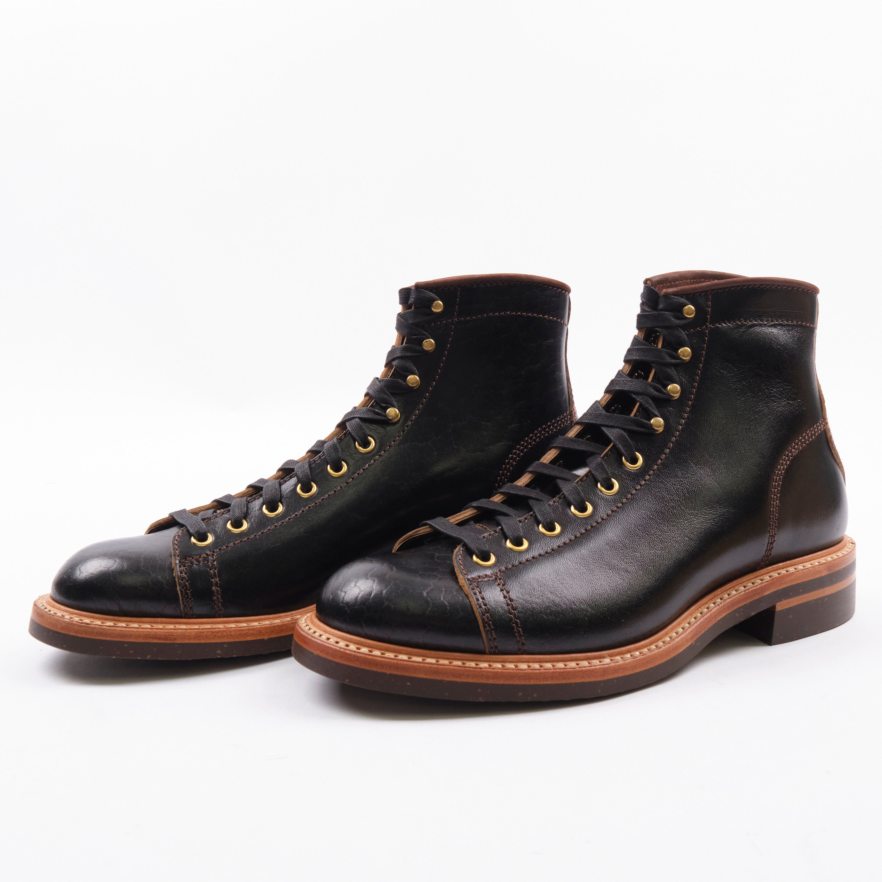 John Lofgren Monkey Boots Shinki Hikaku Horsebutt Black