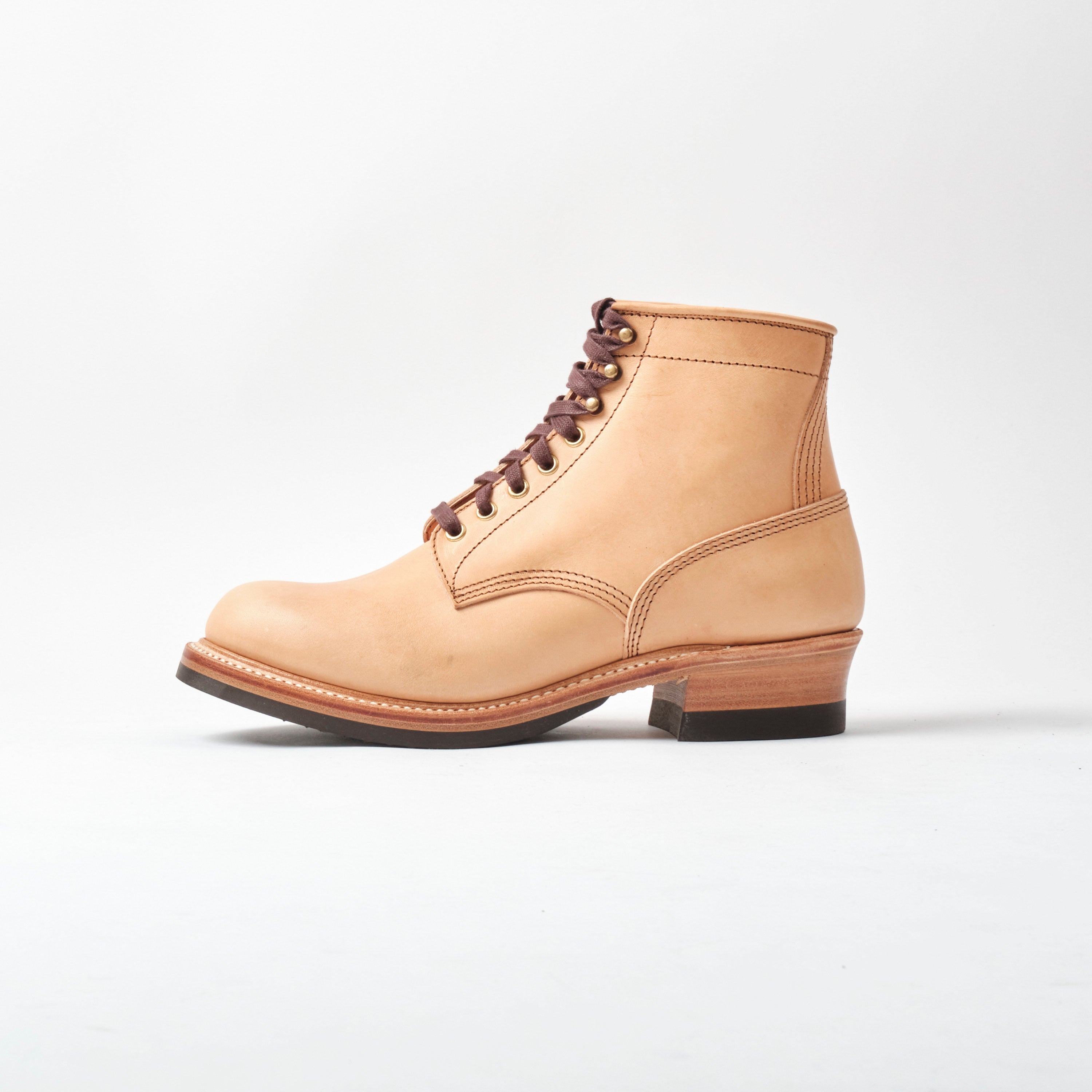 Vegetable 2024 tanned boots