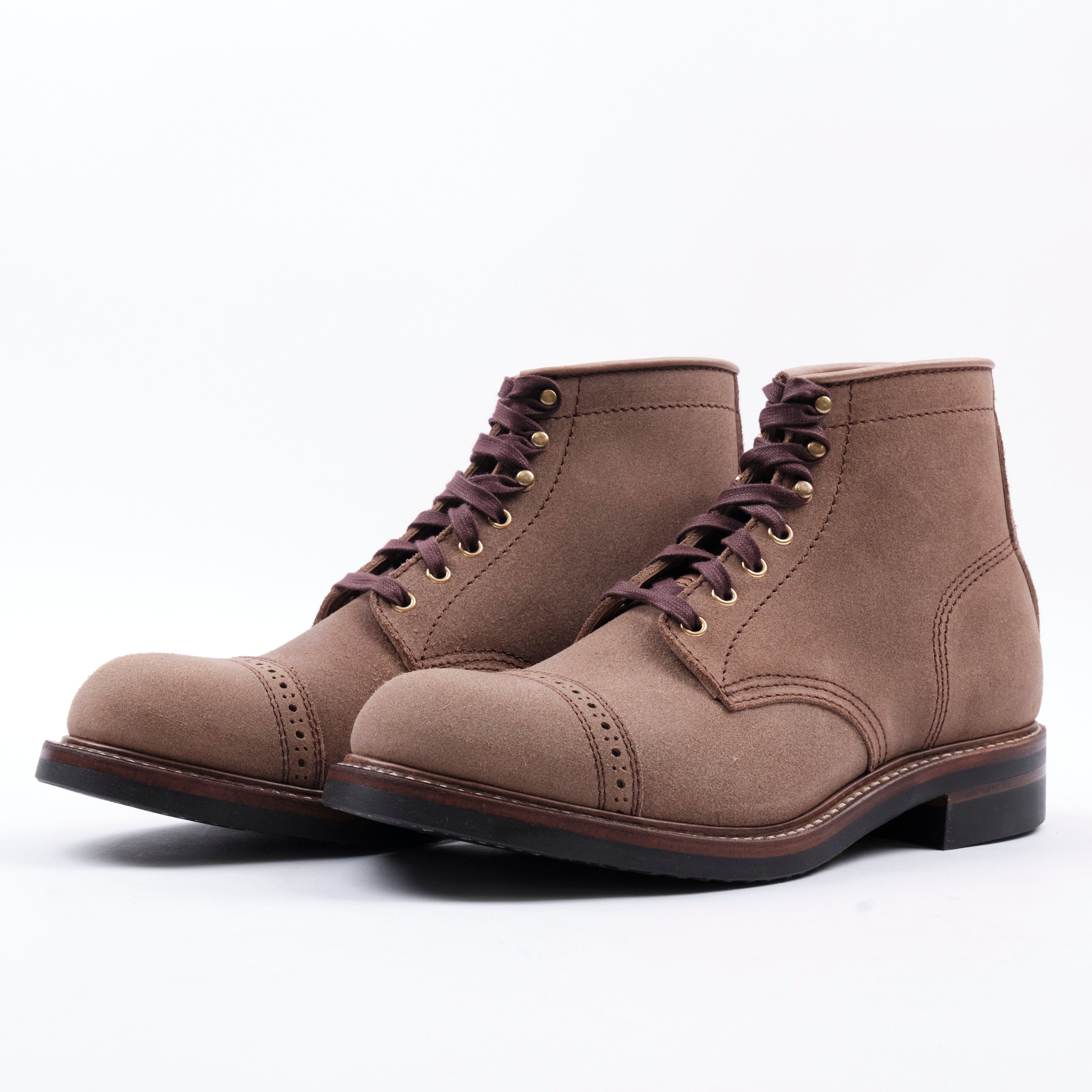 John Lofgren Combat Boots Natural CXL Roughout