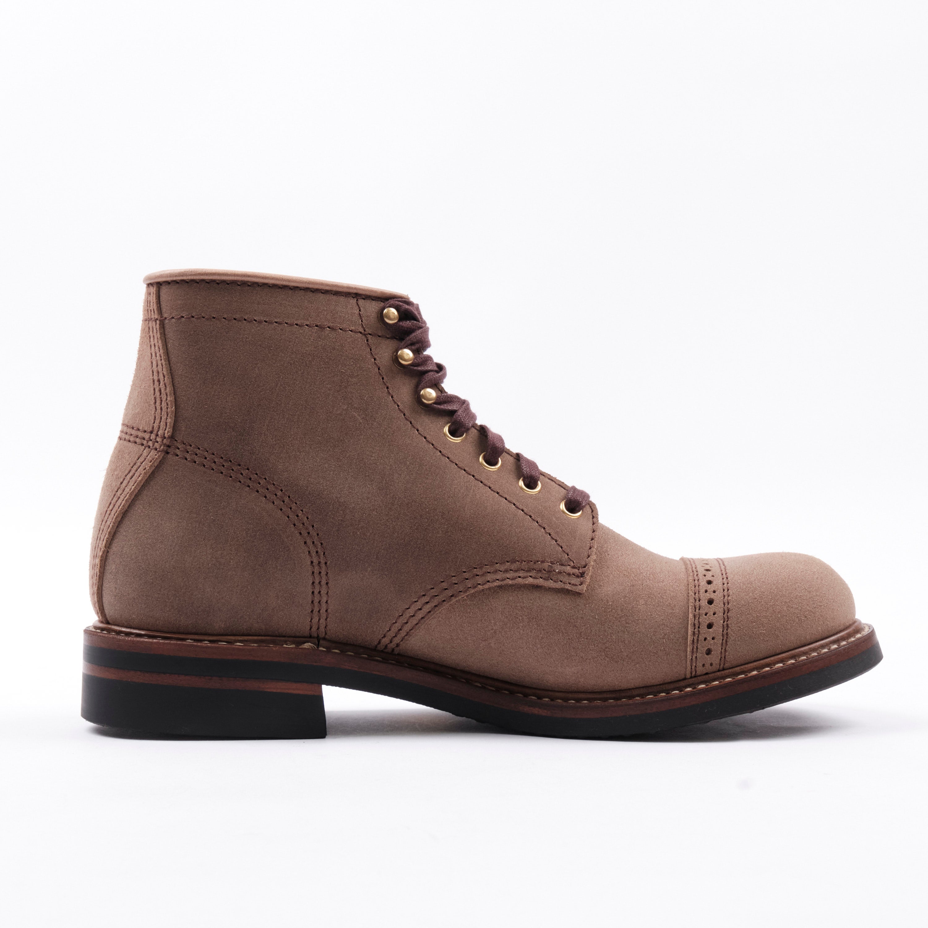 John Lofgren Combat Boots Natural CXL Roughout