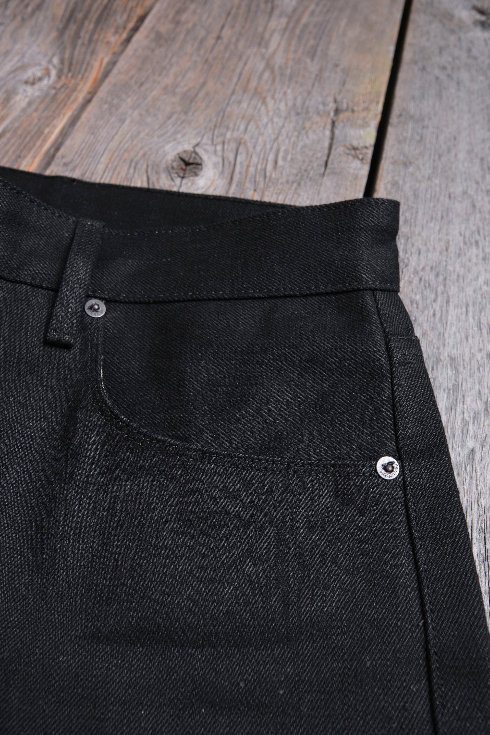 Modesto 17 Ounce Black Denim