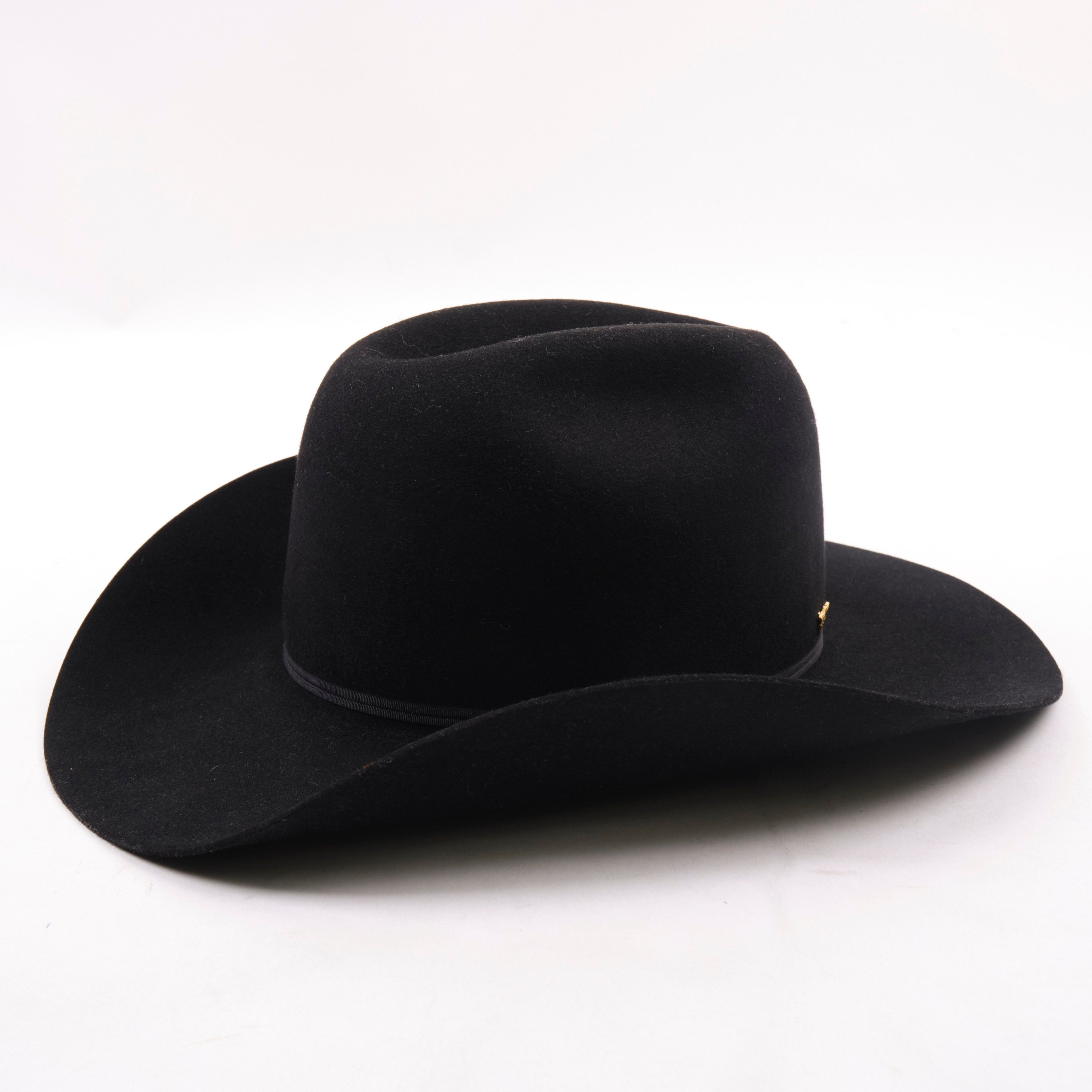 Bowman Hat Co. x Freenote Cloth Cattleman Western Hat Black