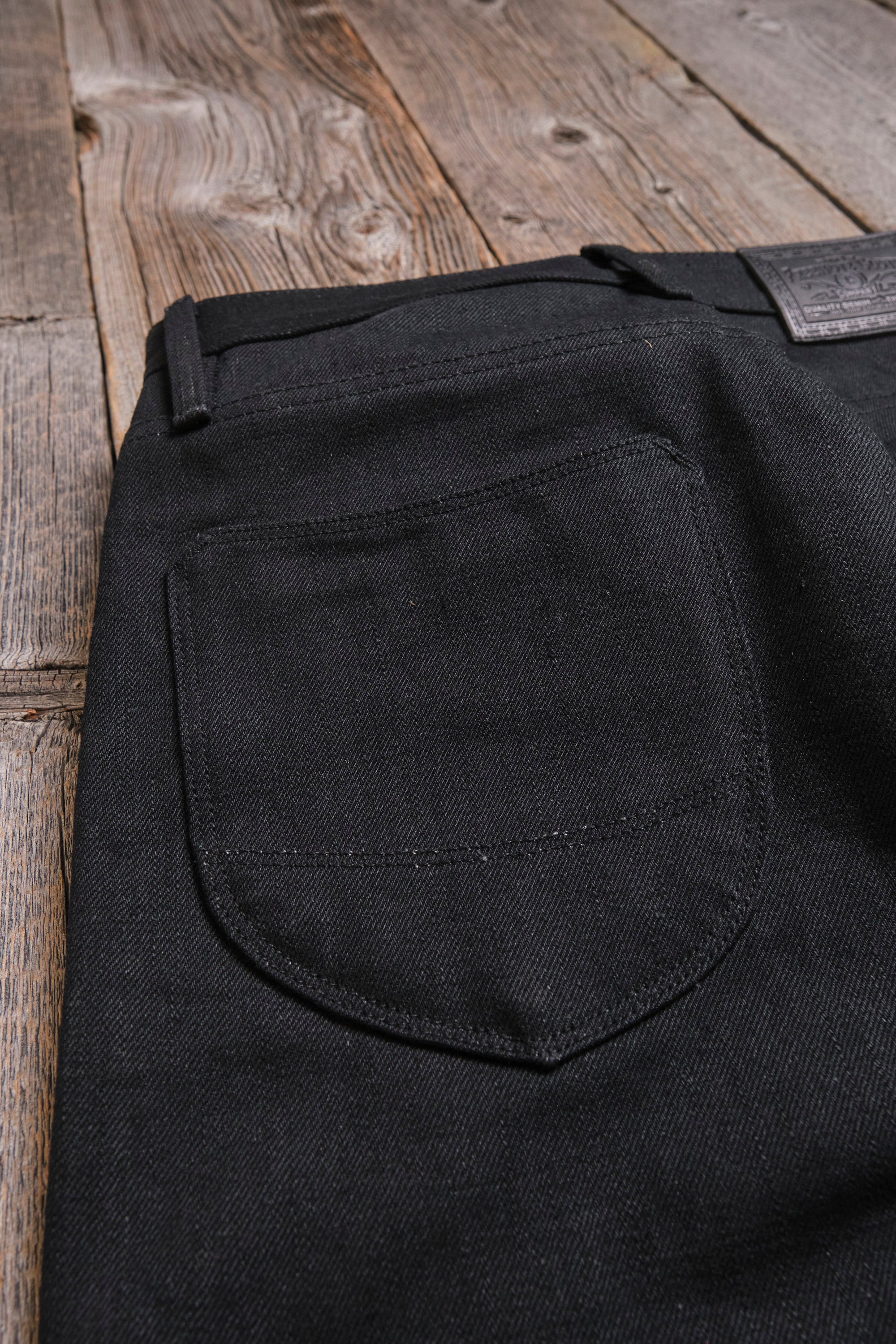 Modesto 17 Ounce Black Denim