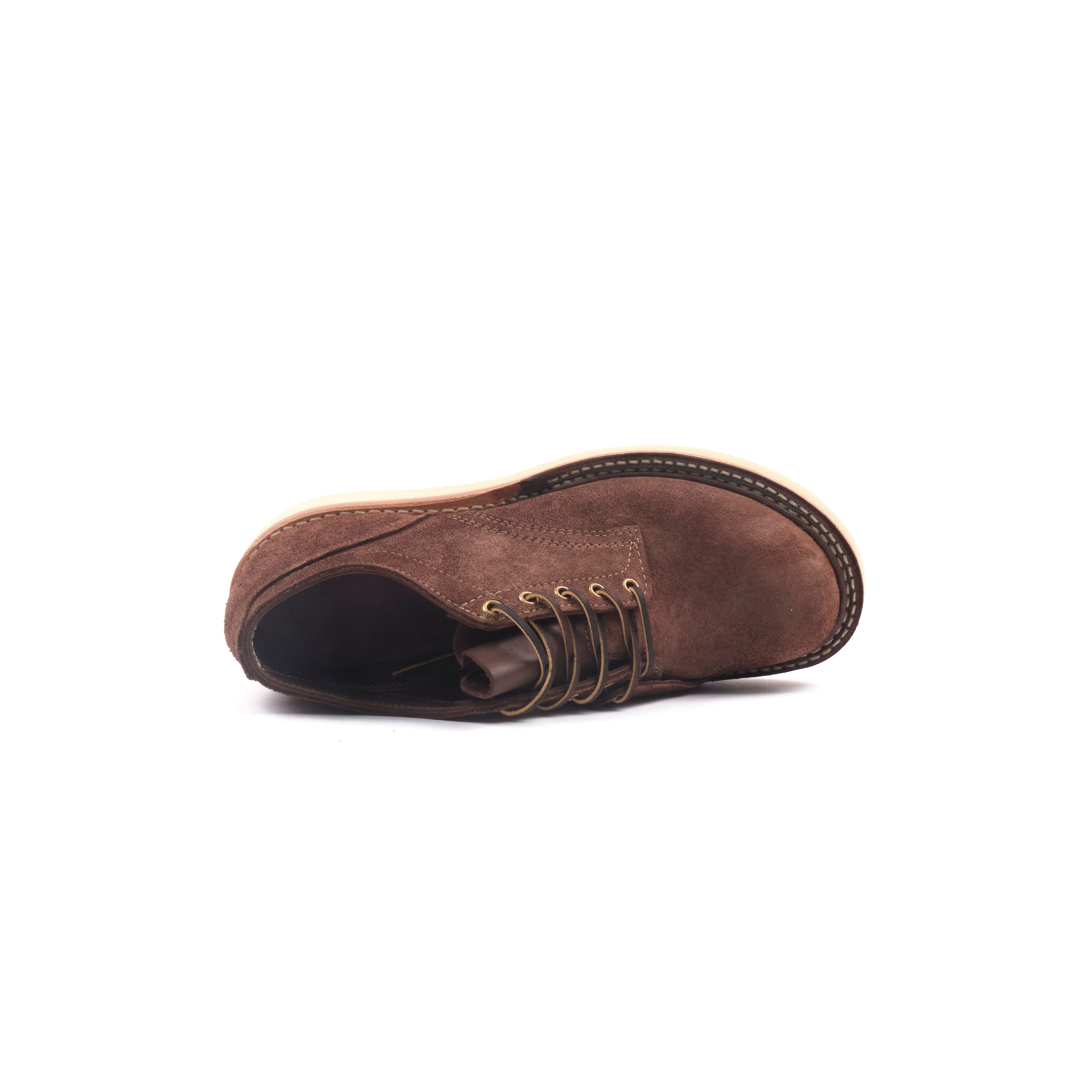 PRE ORDER - FREENOTE CLOTH X WHITE'S BOOTS - 9338 LAST OXFORD - SIEDEL TANNERY BROWN ROUGHOUT