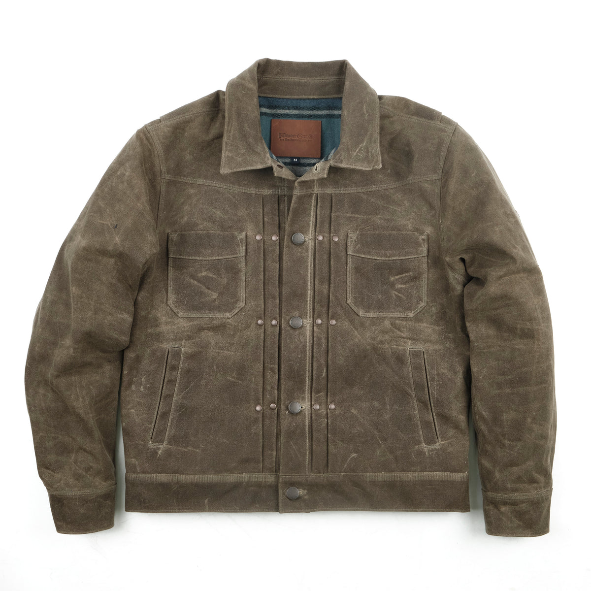 Riders Jacket Heavy Waxed Canvas