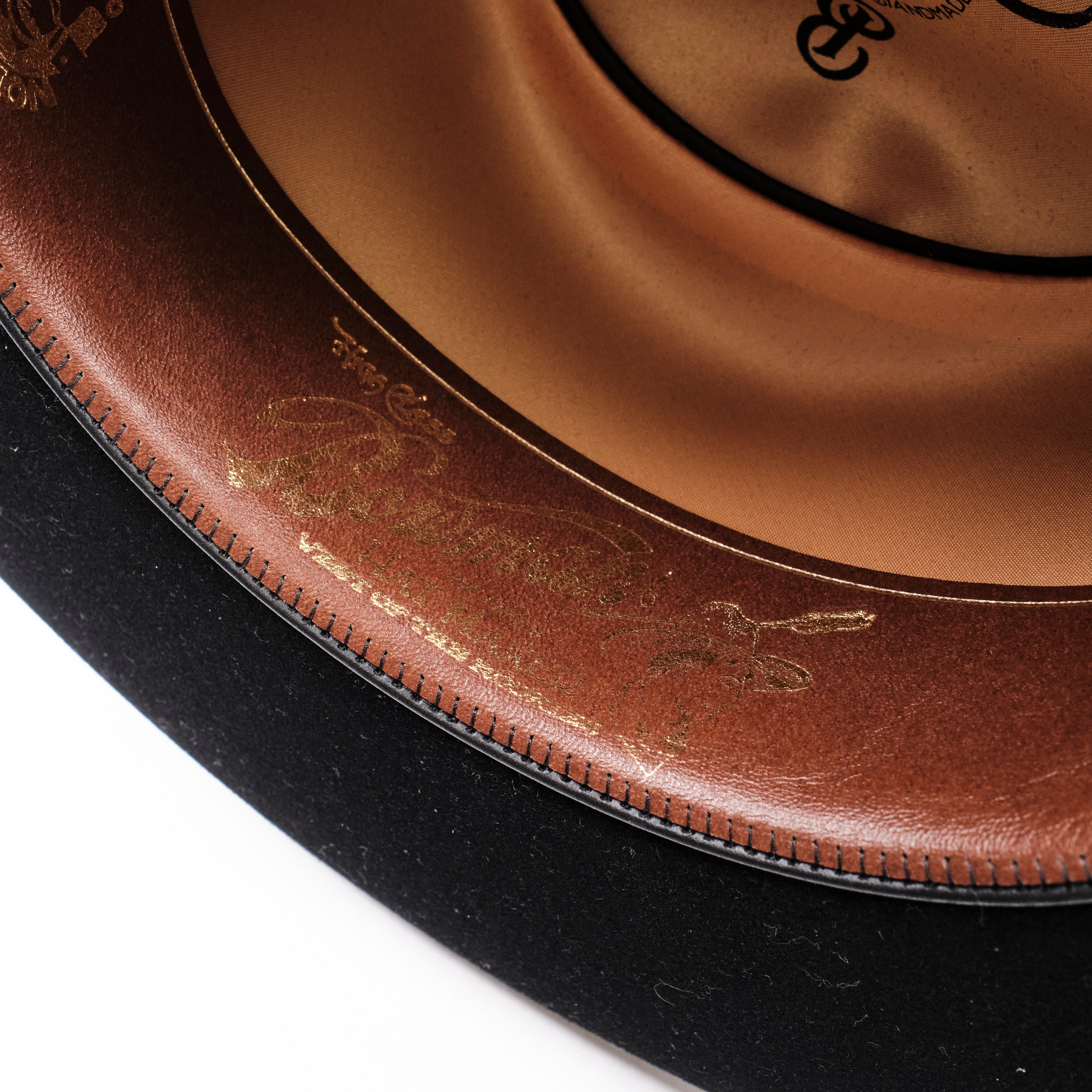 Bowman Hat Co. x Freenote Cloth Black - Western Gentlemen Black