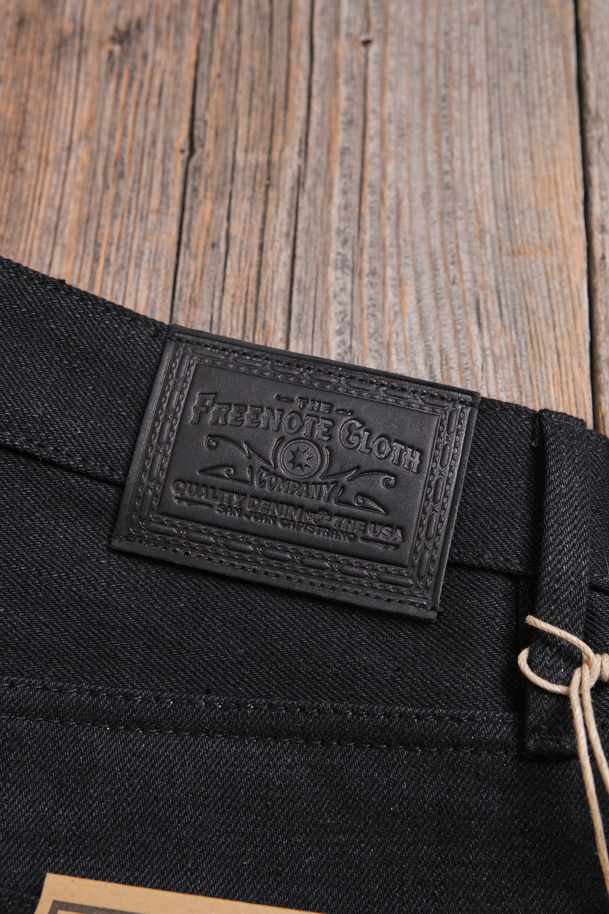 Belford Straight 17 Ounce Black Denim