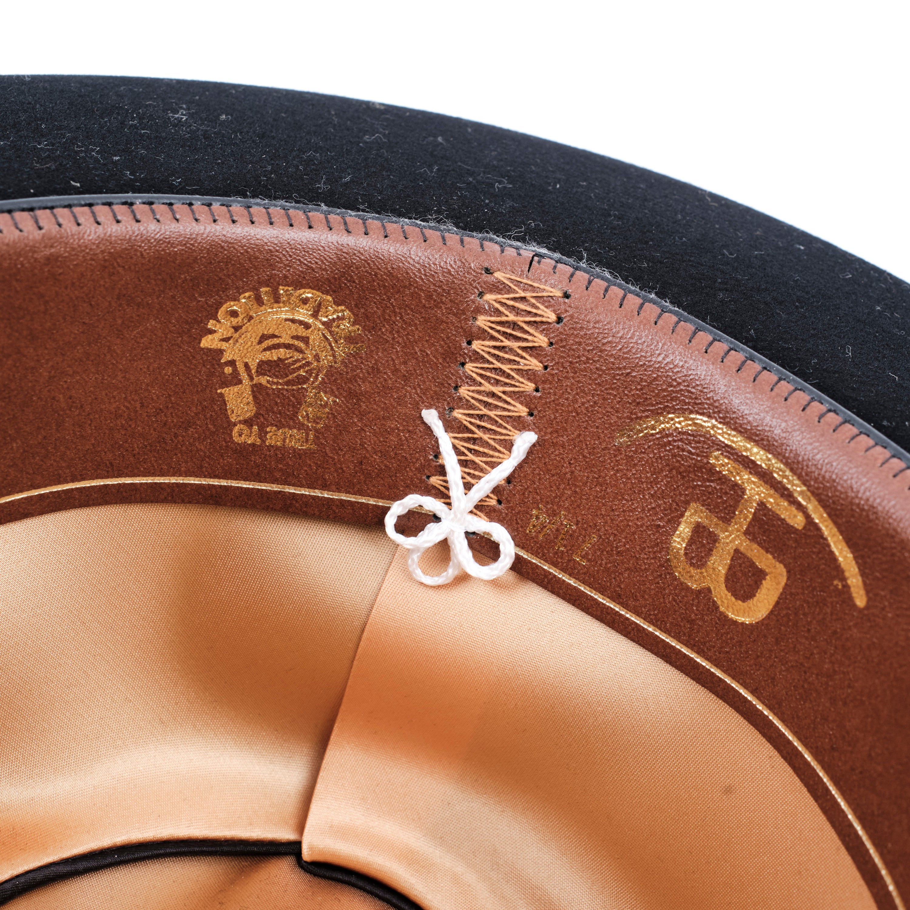 Bowman Hat Co. x Freenote Cloth Black - Western Gentlemen Black