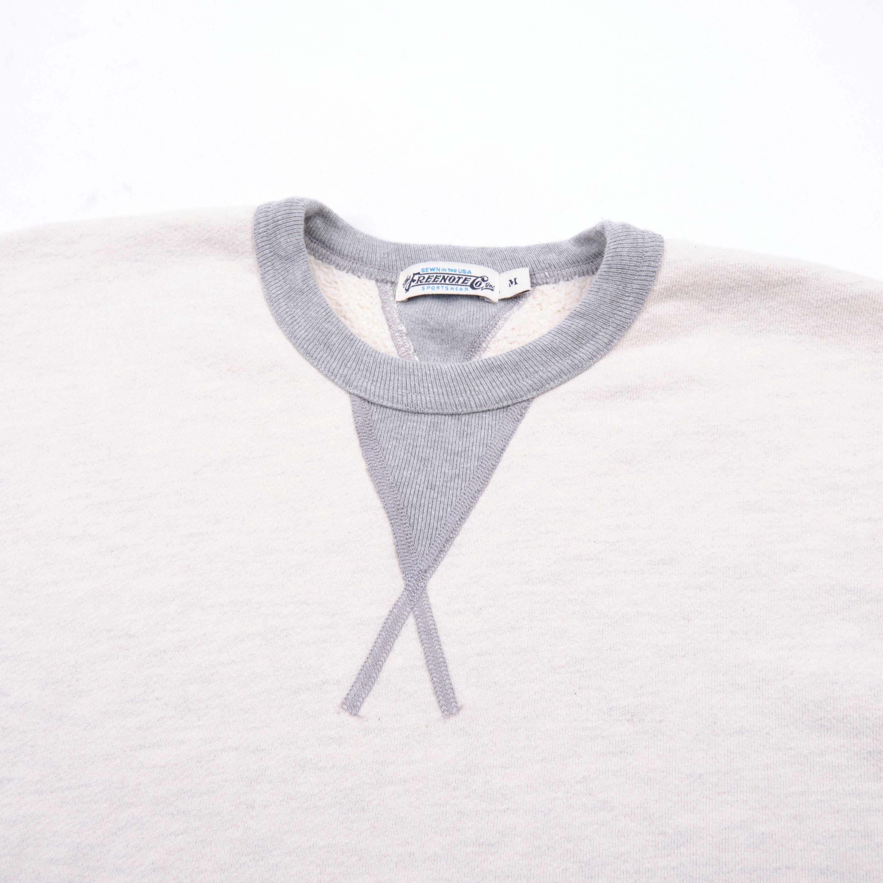 DECK SWEATSHIRT NATURAL COMBO