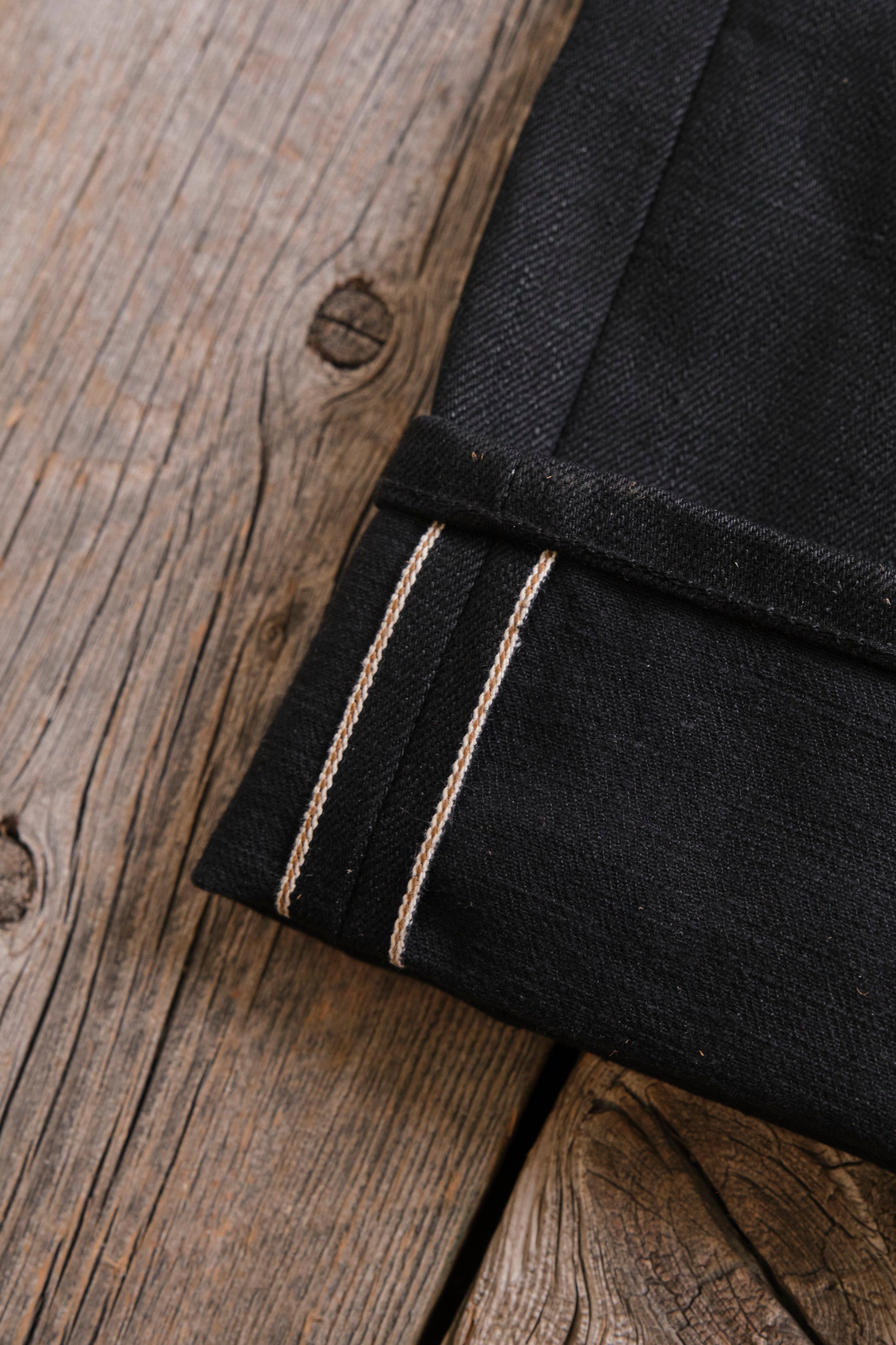 Belford Straight 17 Ounce Black Denim