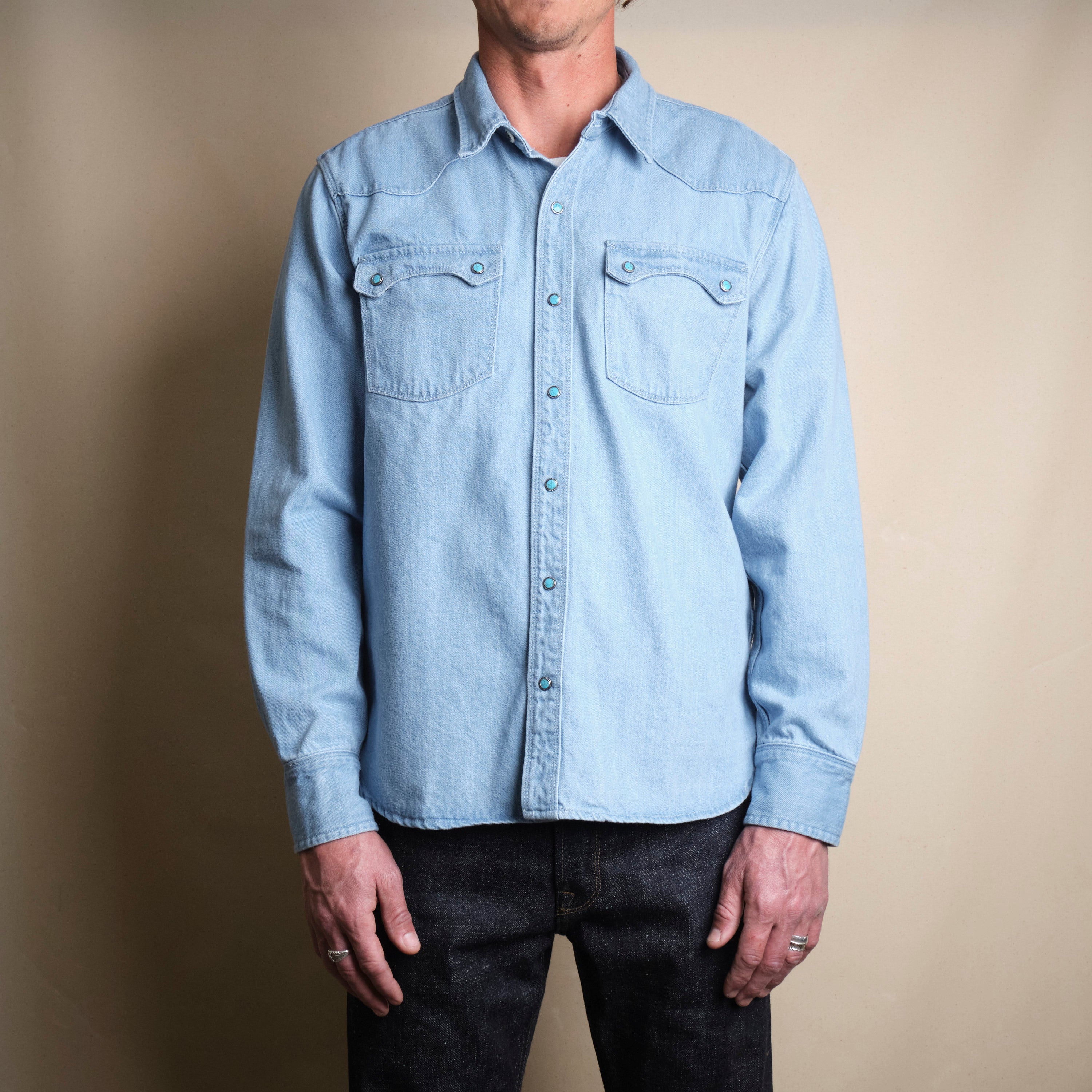 Modern Western <span> 11 Ounce Bleached Denim </span>