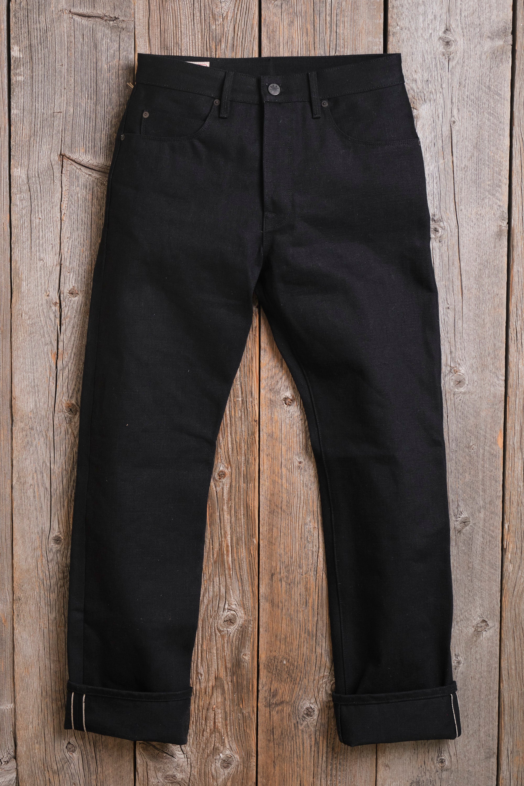 Belford Straight 17 Ounce Black Denim