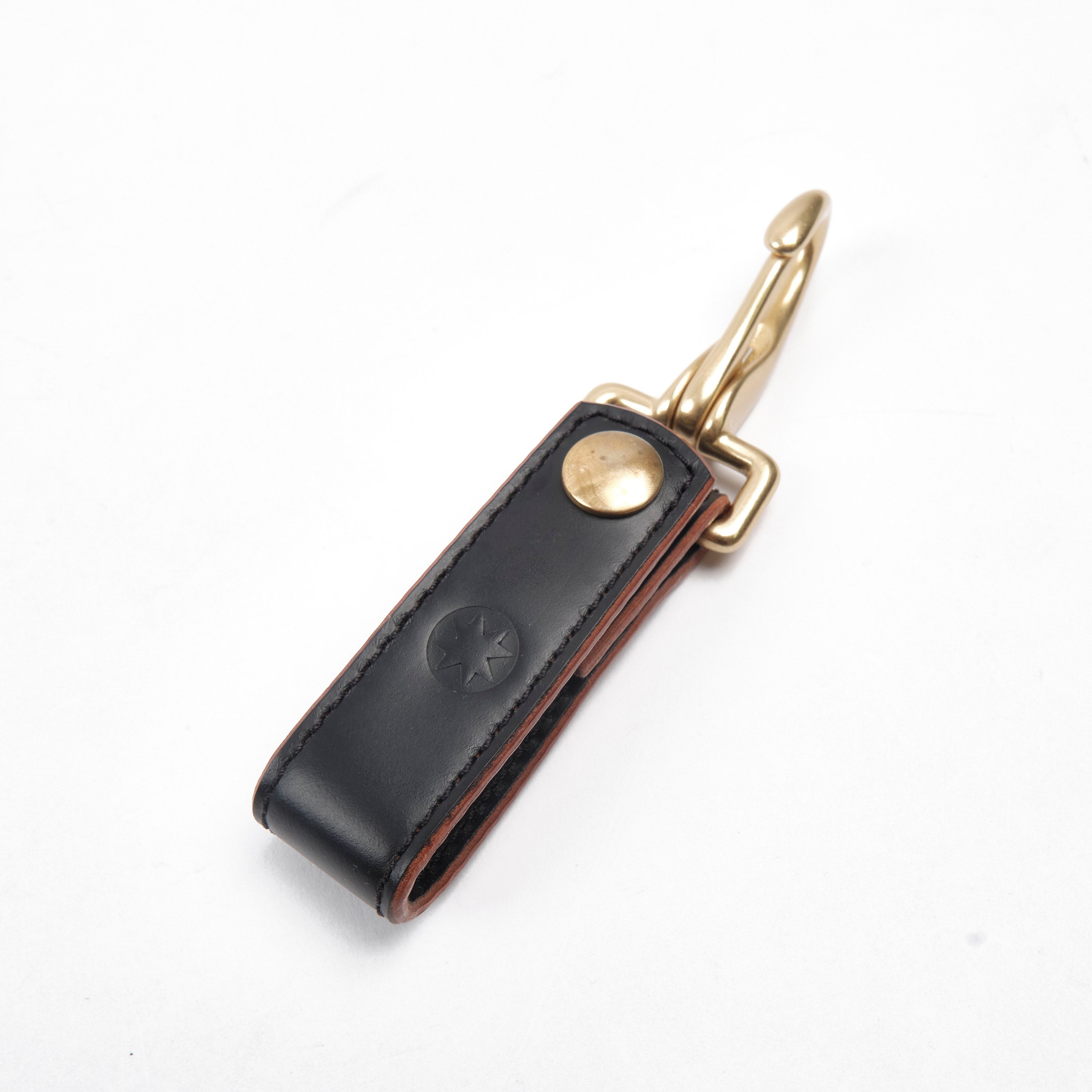 GOLDEN AGE SUPPLY CO. - MARYAM SHELL CORDOVAN NERO - KEY CLIP