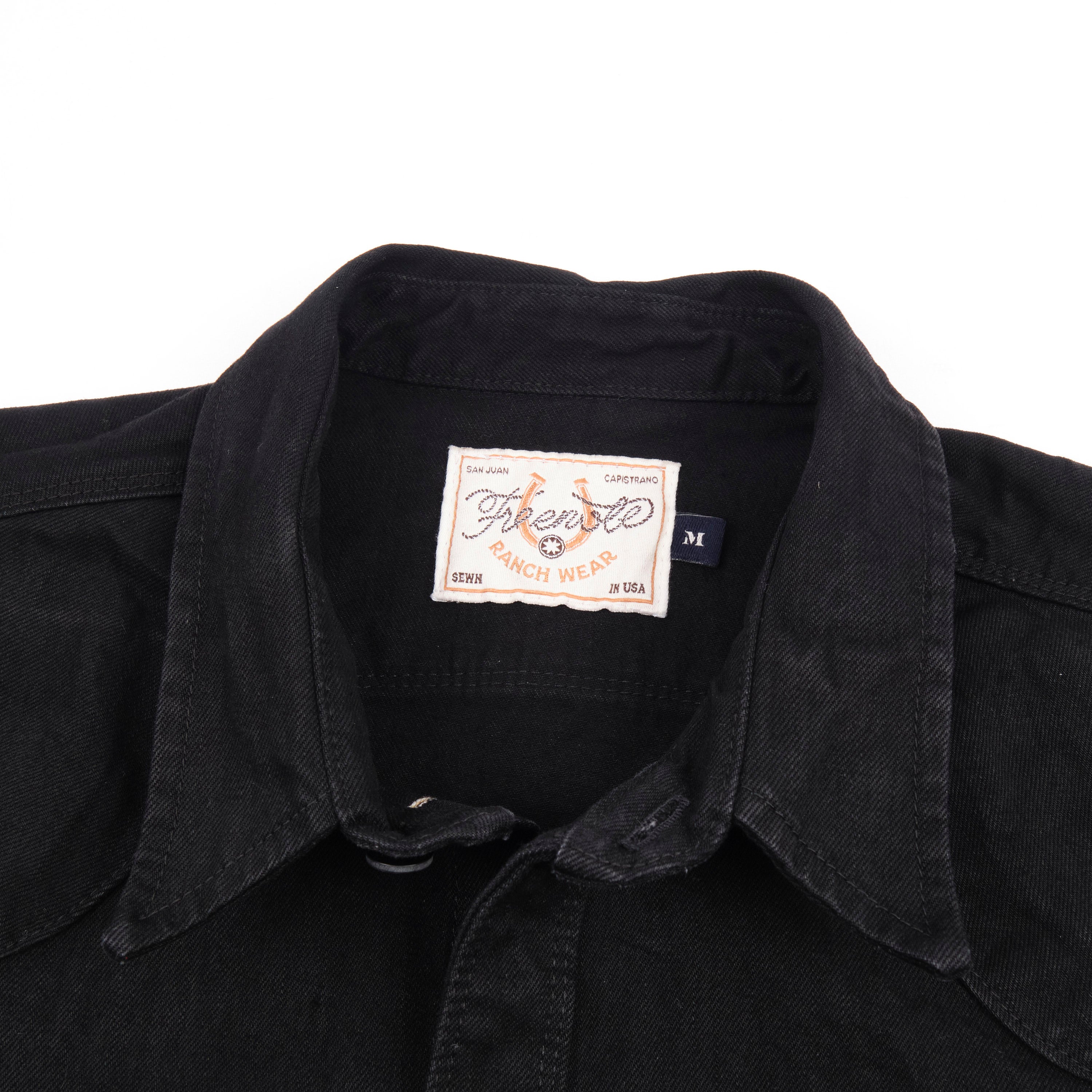 Modern Western 13 Ounce Black Denim