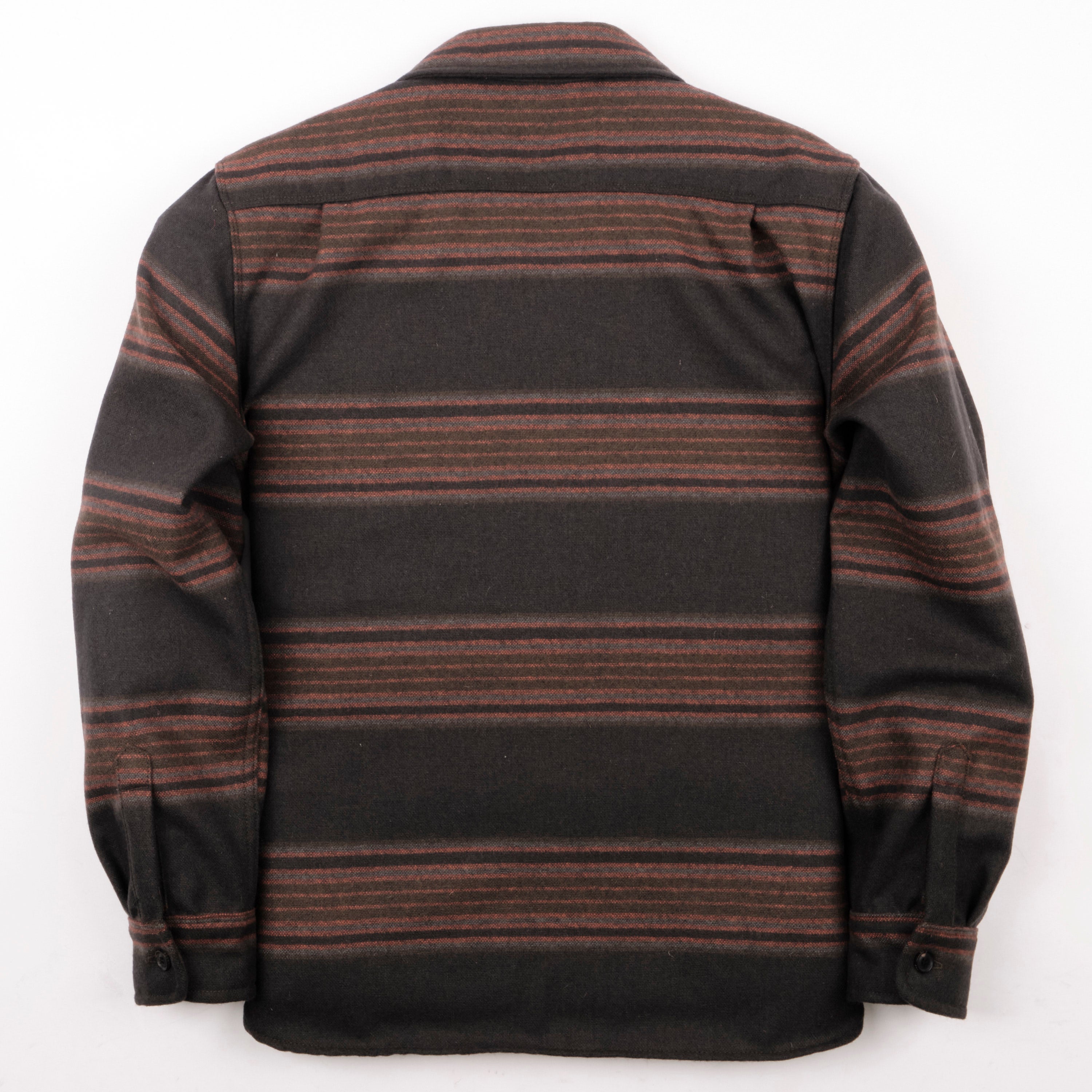 Benson Black Stripe Wool