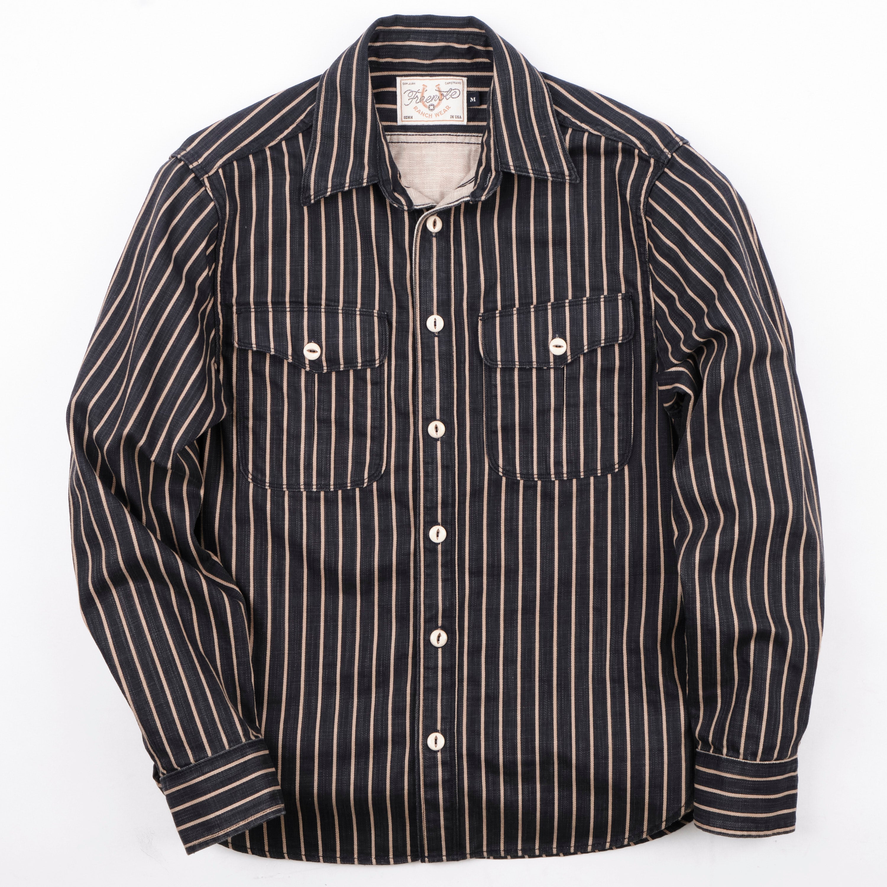 Rancho Navy Stripe