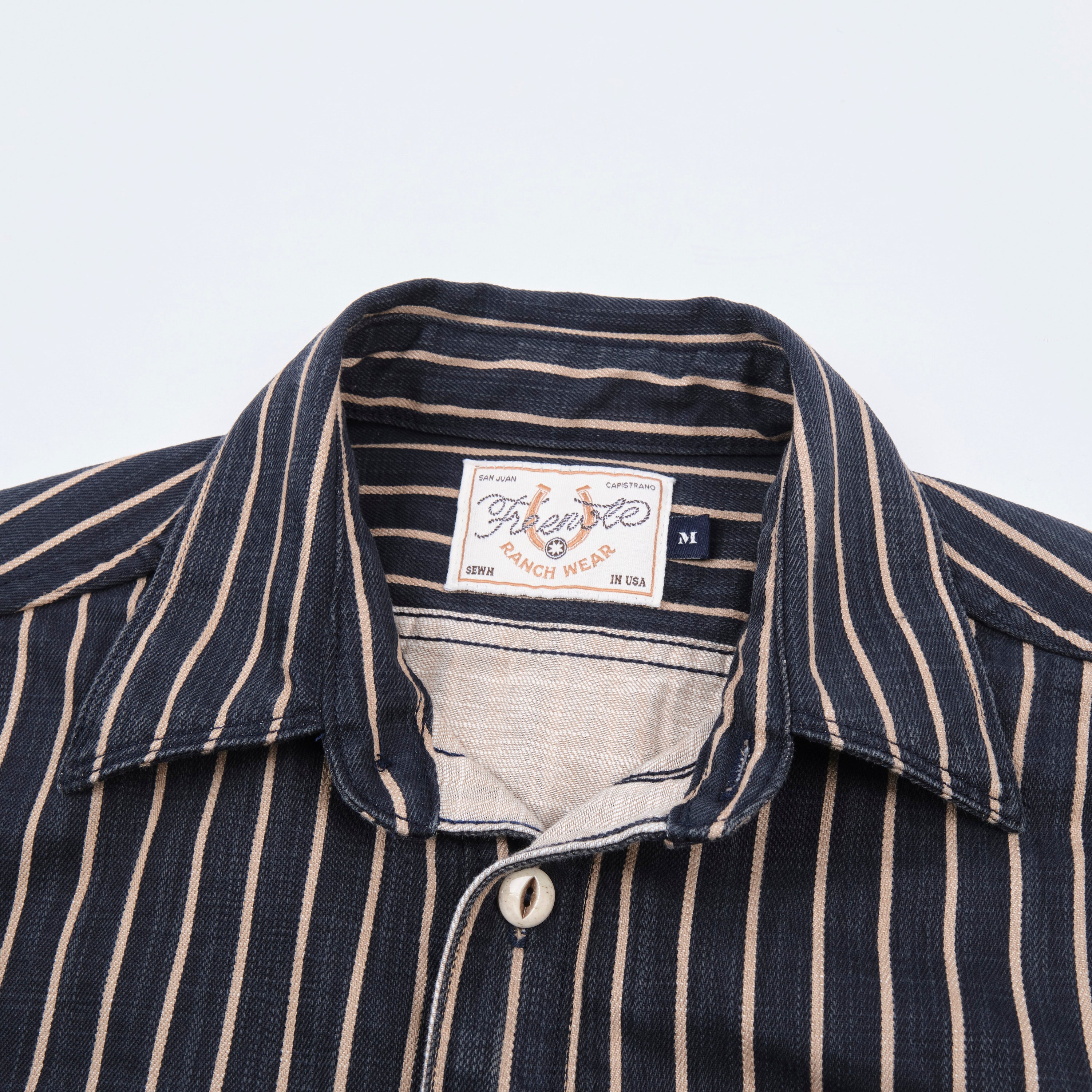 Rancho Navy Stripe