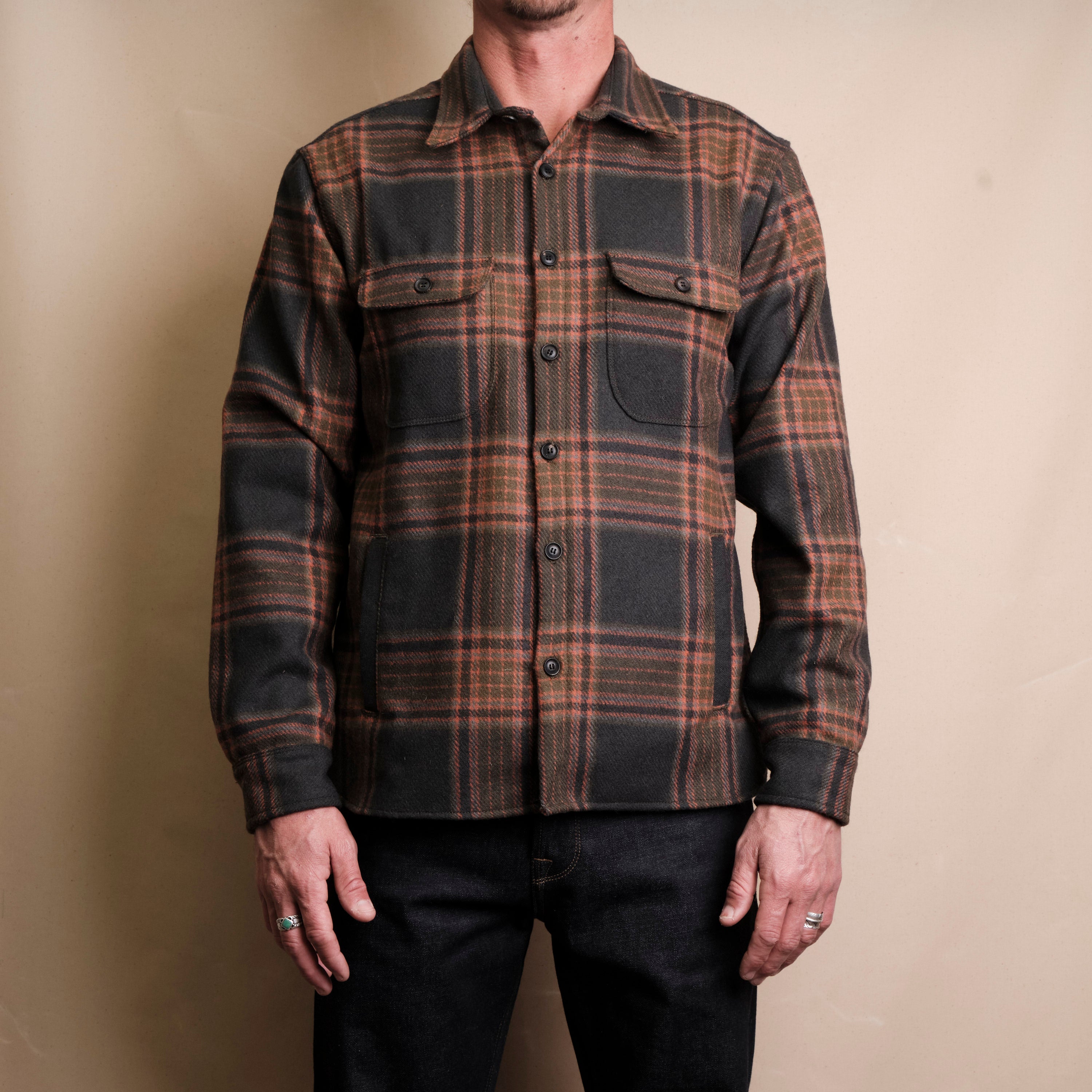 Alta Black Plaid Wool