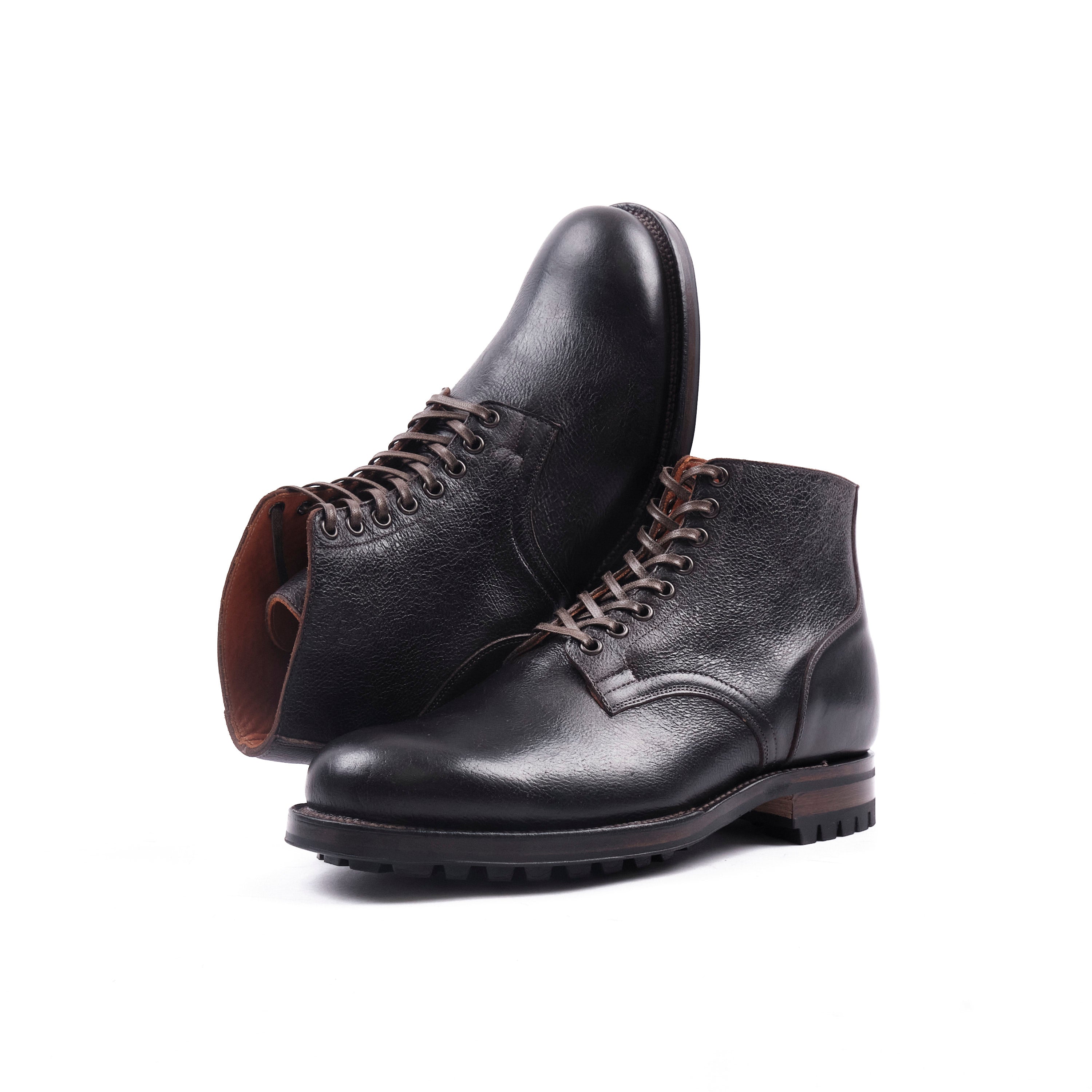 VIBERG SERVICE BOOT - 1035 LAST - OAK NAKED KUDU