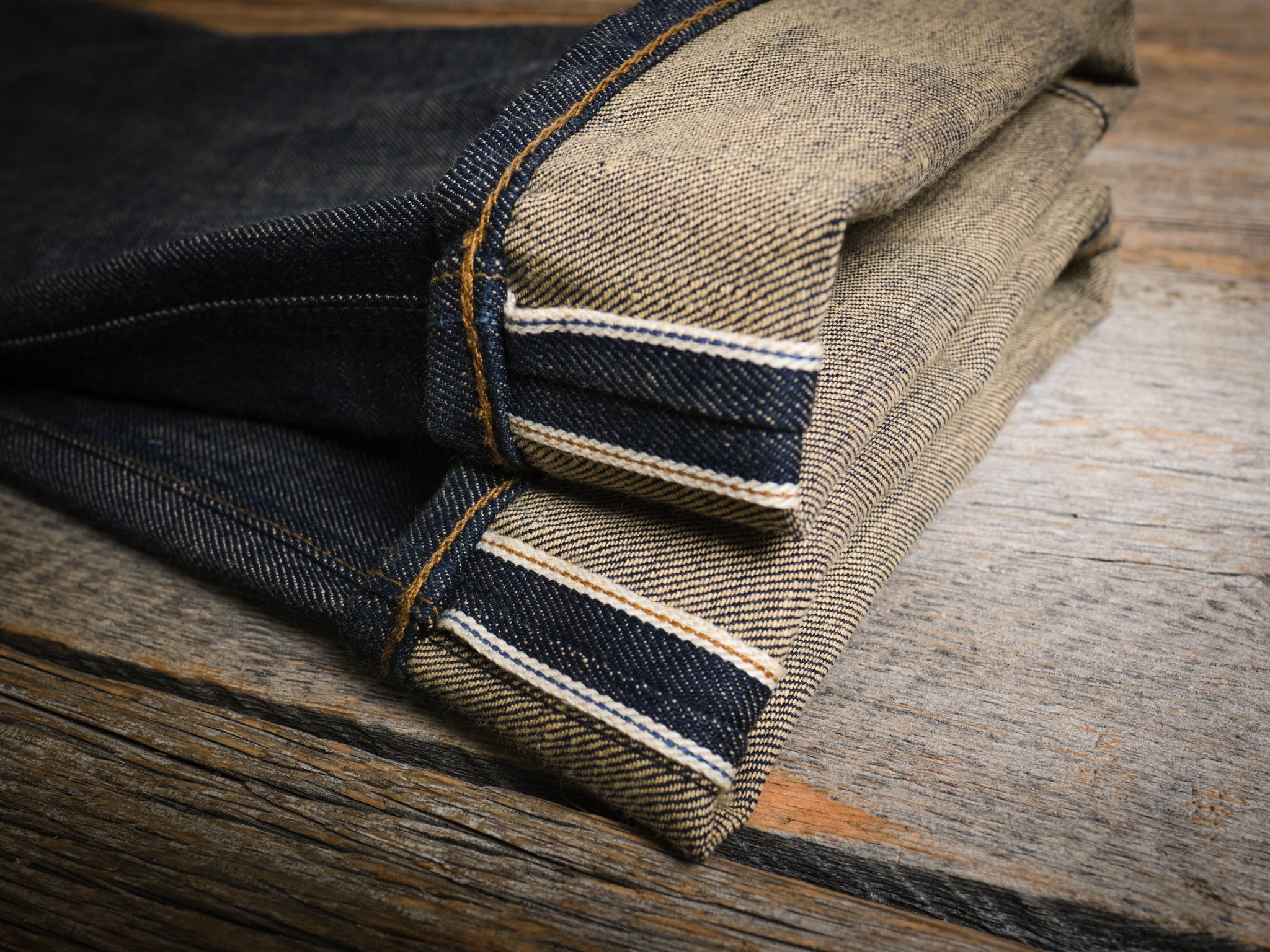 Rios 14 Ounce Ecru Denim