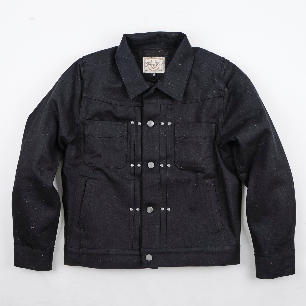 Riders Jacket | 14 Ounce Raw Fleck Denim