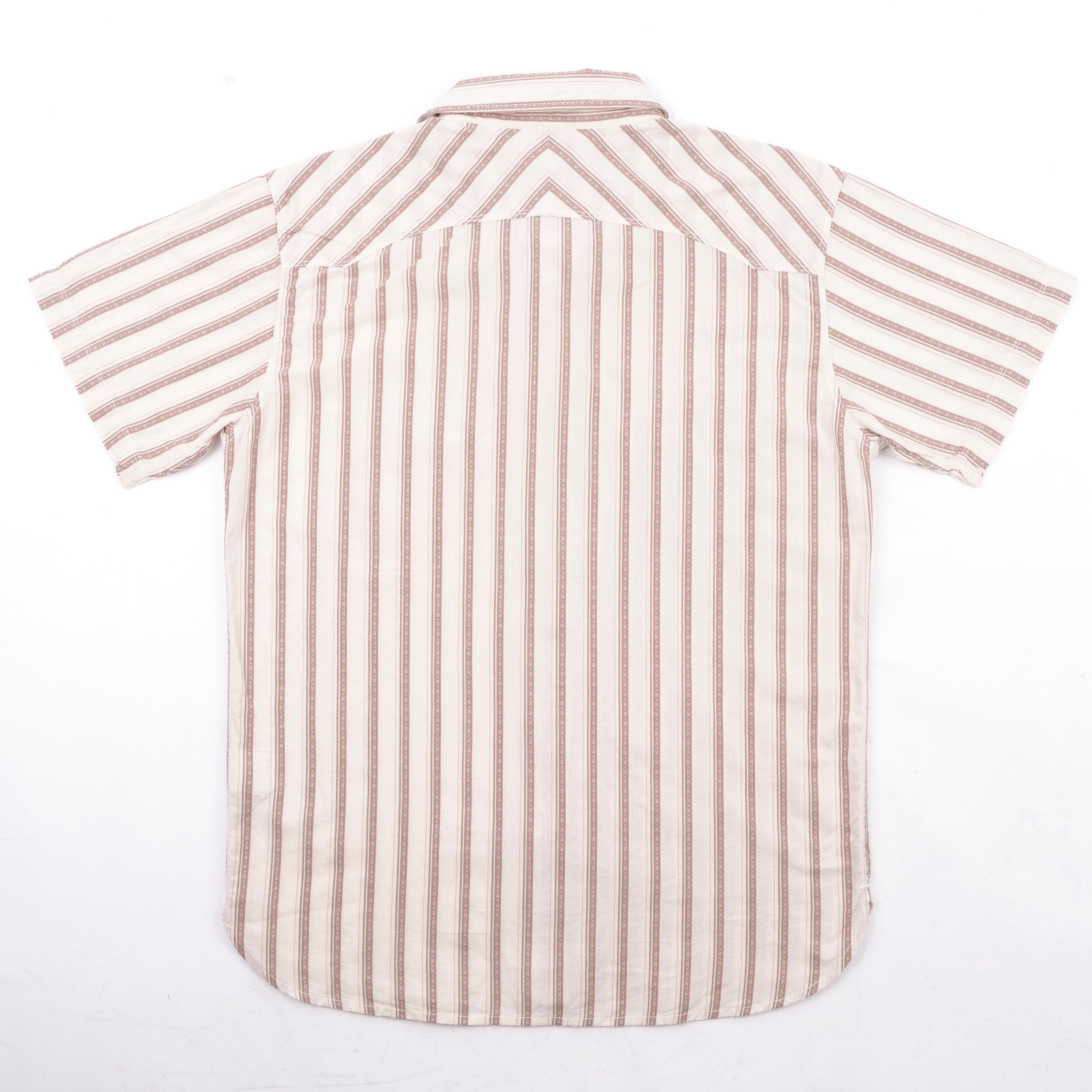 Calico S/S Brown Stripe