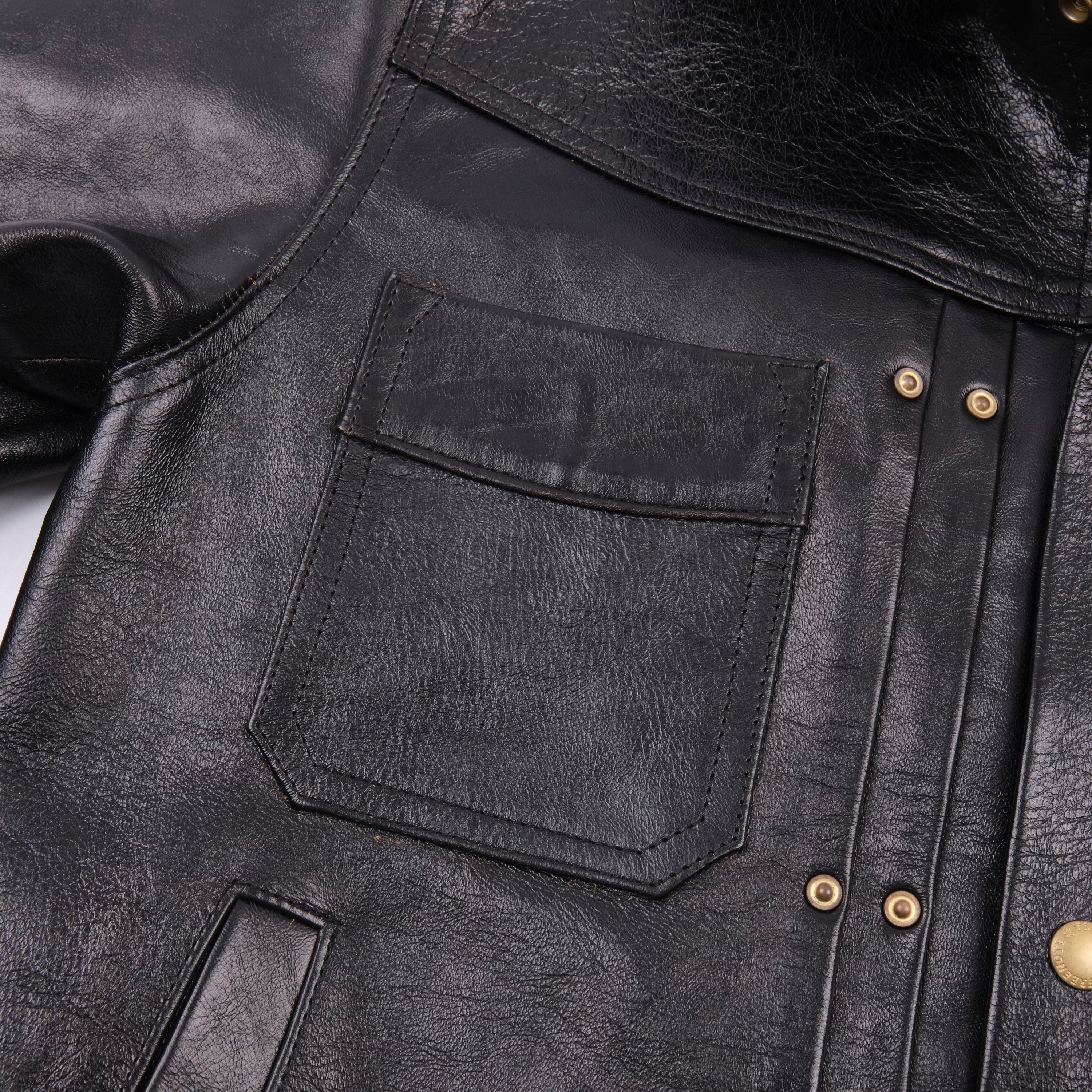 Riders Jacket Maryam Tannery Black Magic Horsehide
