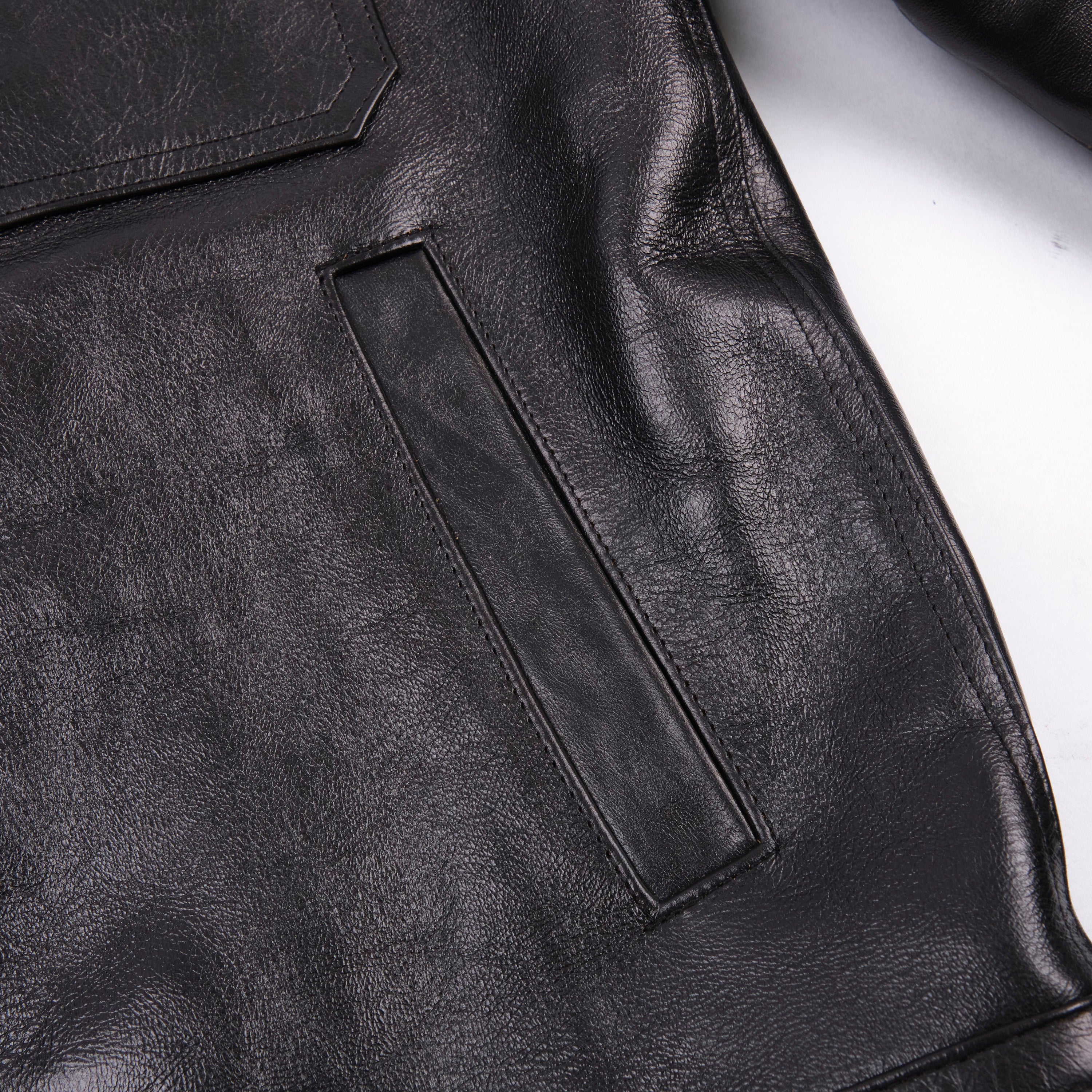 Riders Jacket Maryam Tannery Black Magic Horsehide