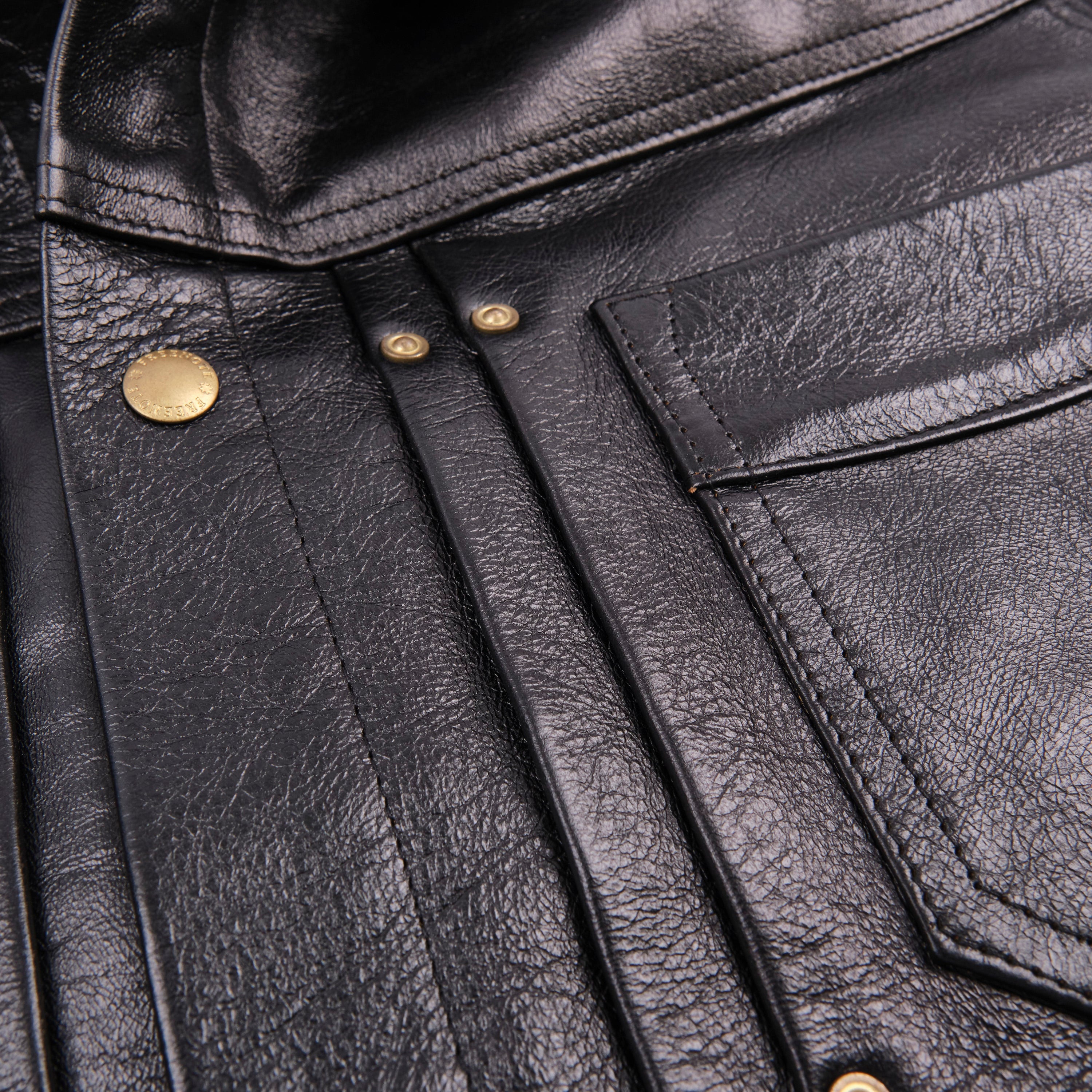 Riders Jacket Maryam Tannery Black Magic Horsehide