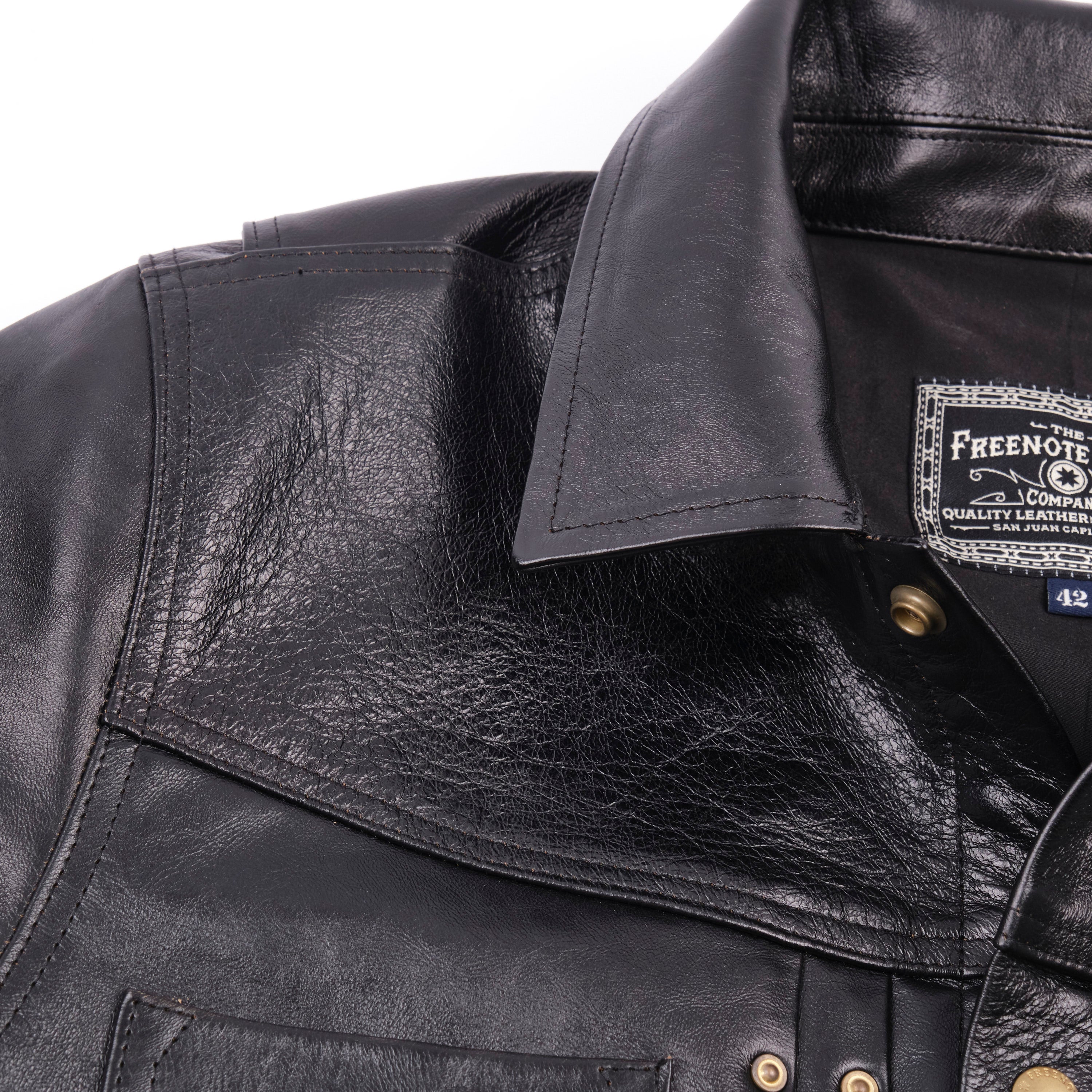 Riders Jacket Maryam Tannery Black Magic Horsehide