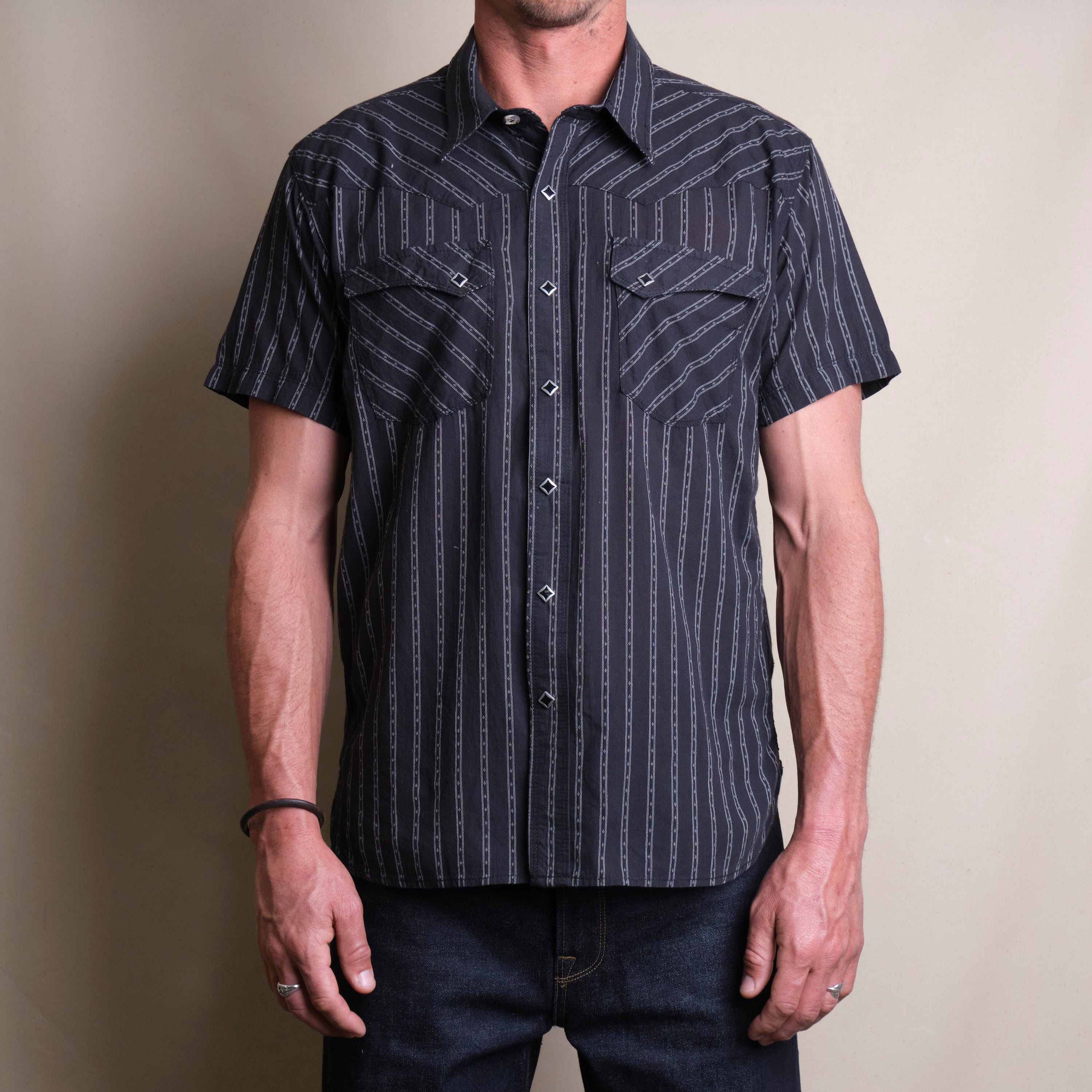 Calico S/S Black Stripe