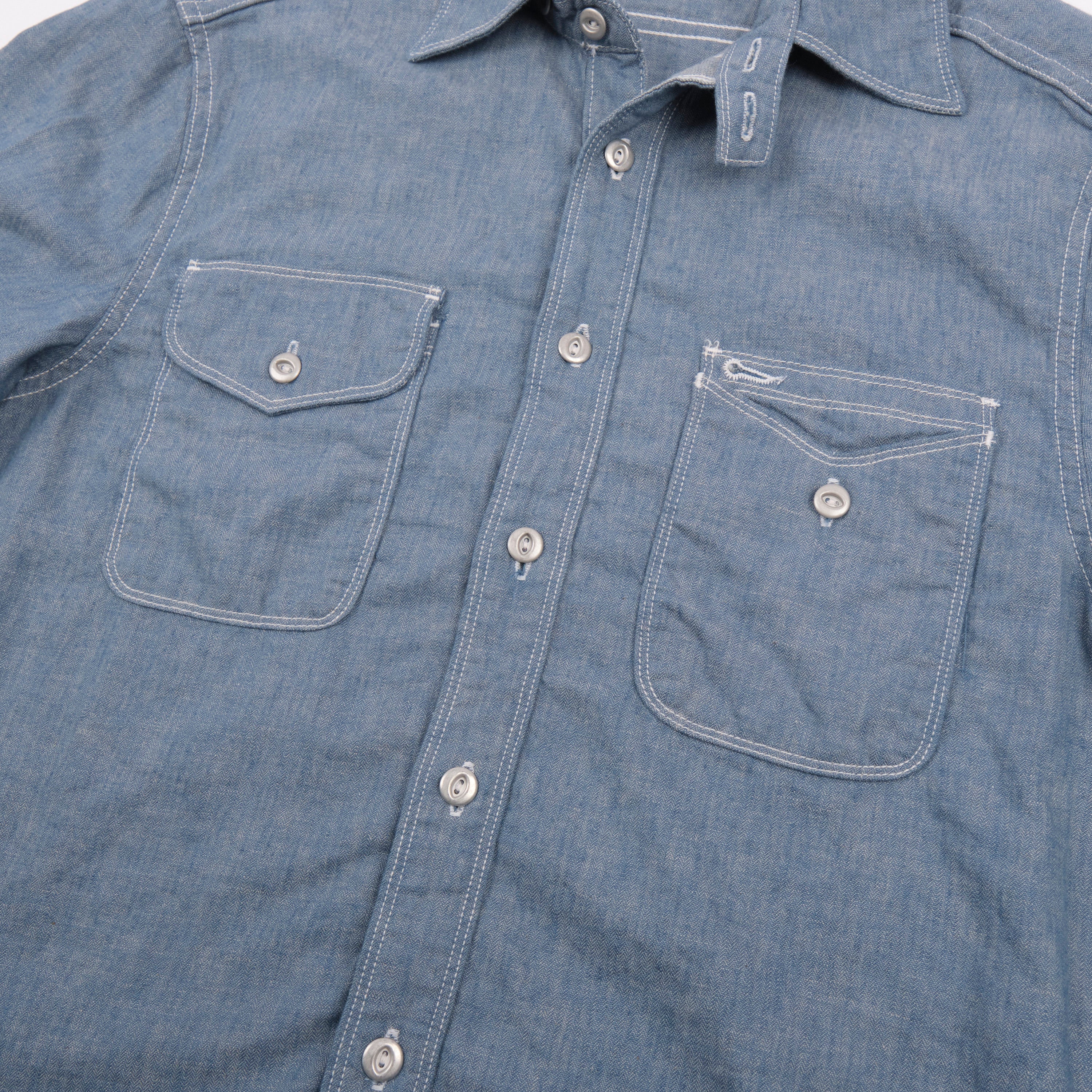 Lambert Herringbone Chambray