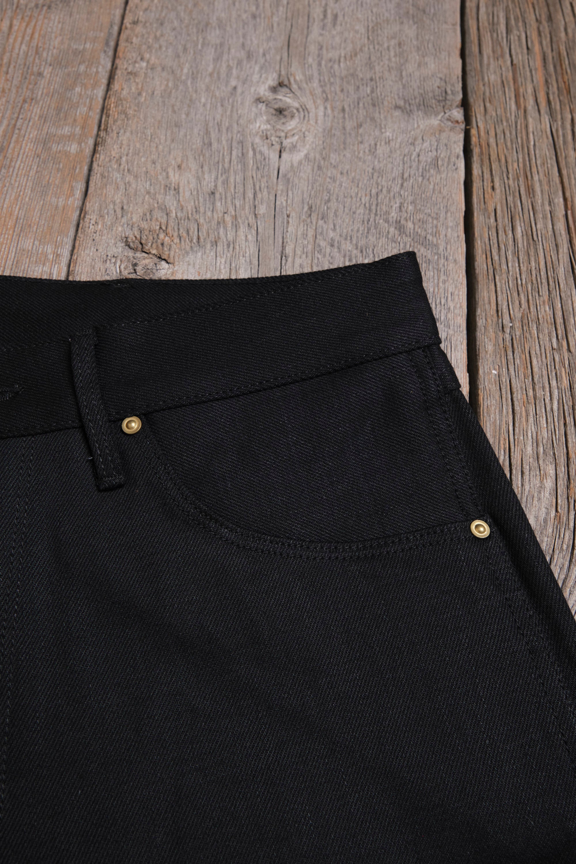 Wilkes Western | 14 Ounce Black Denim